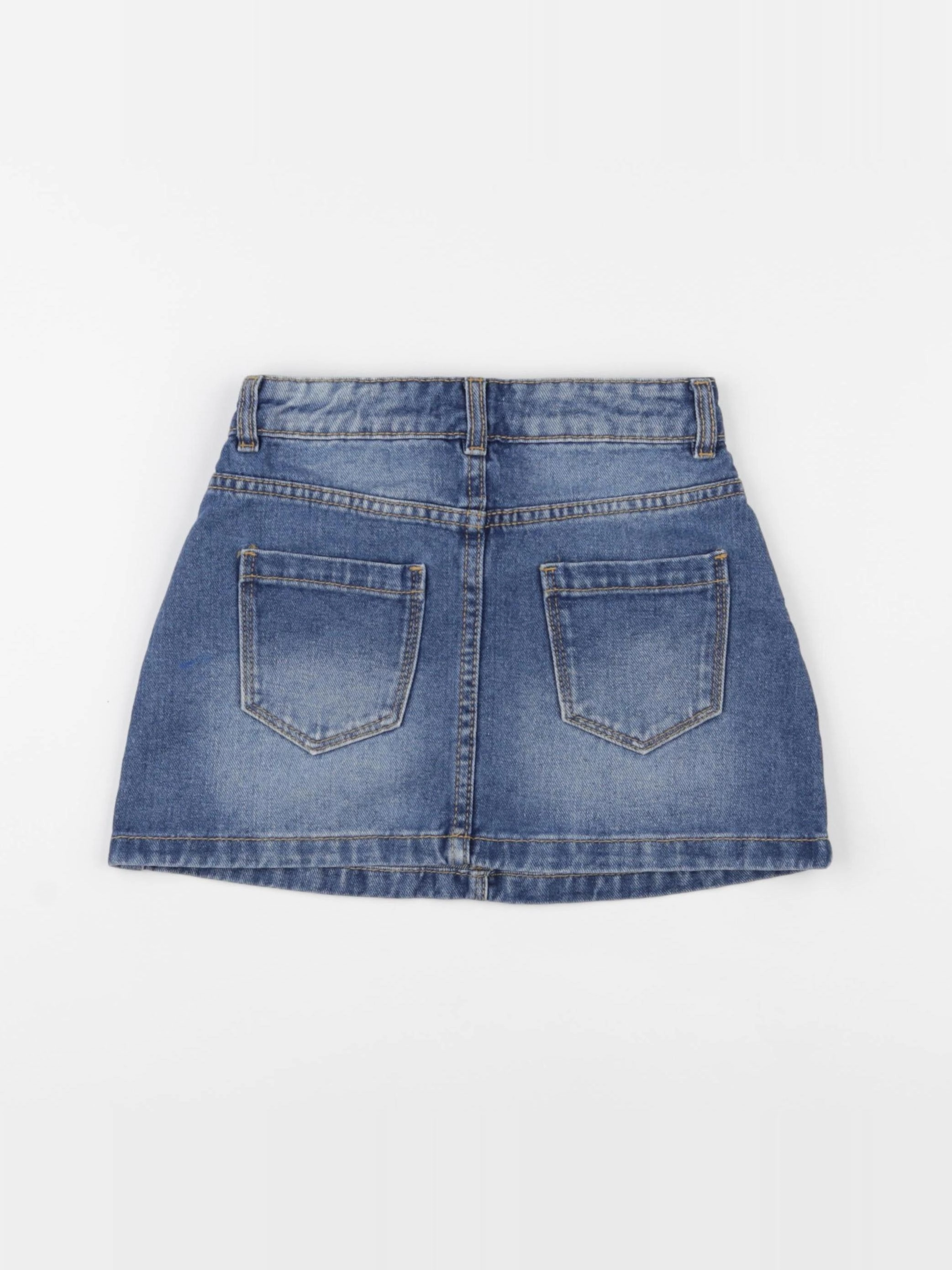 Vertbaudet - jupe bleu - 7 ans