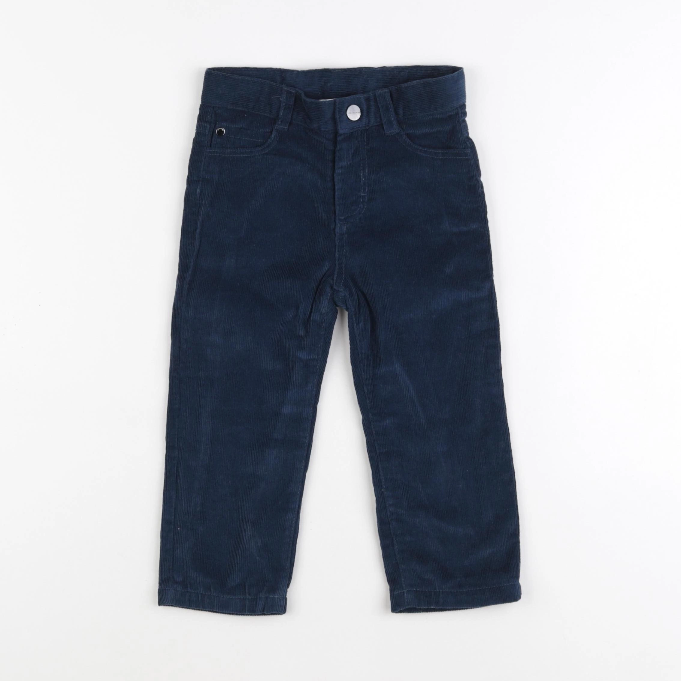 Jacadi - pantalon bleu - 24 mois