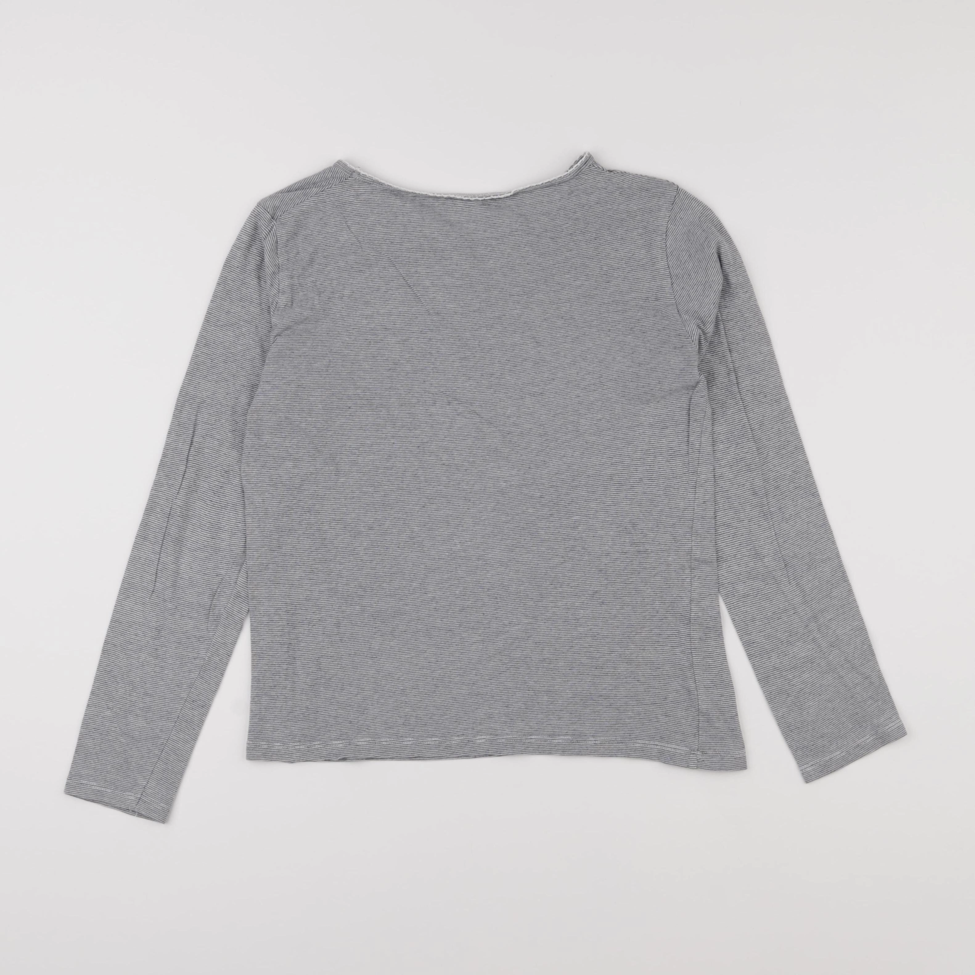 Vertbaudet - maillot de corps blanc, bleu - 12 ans
