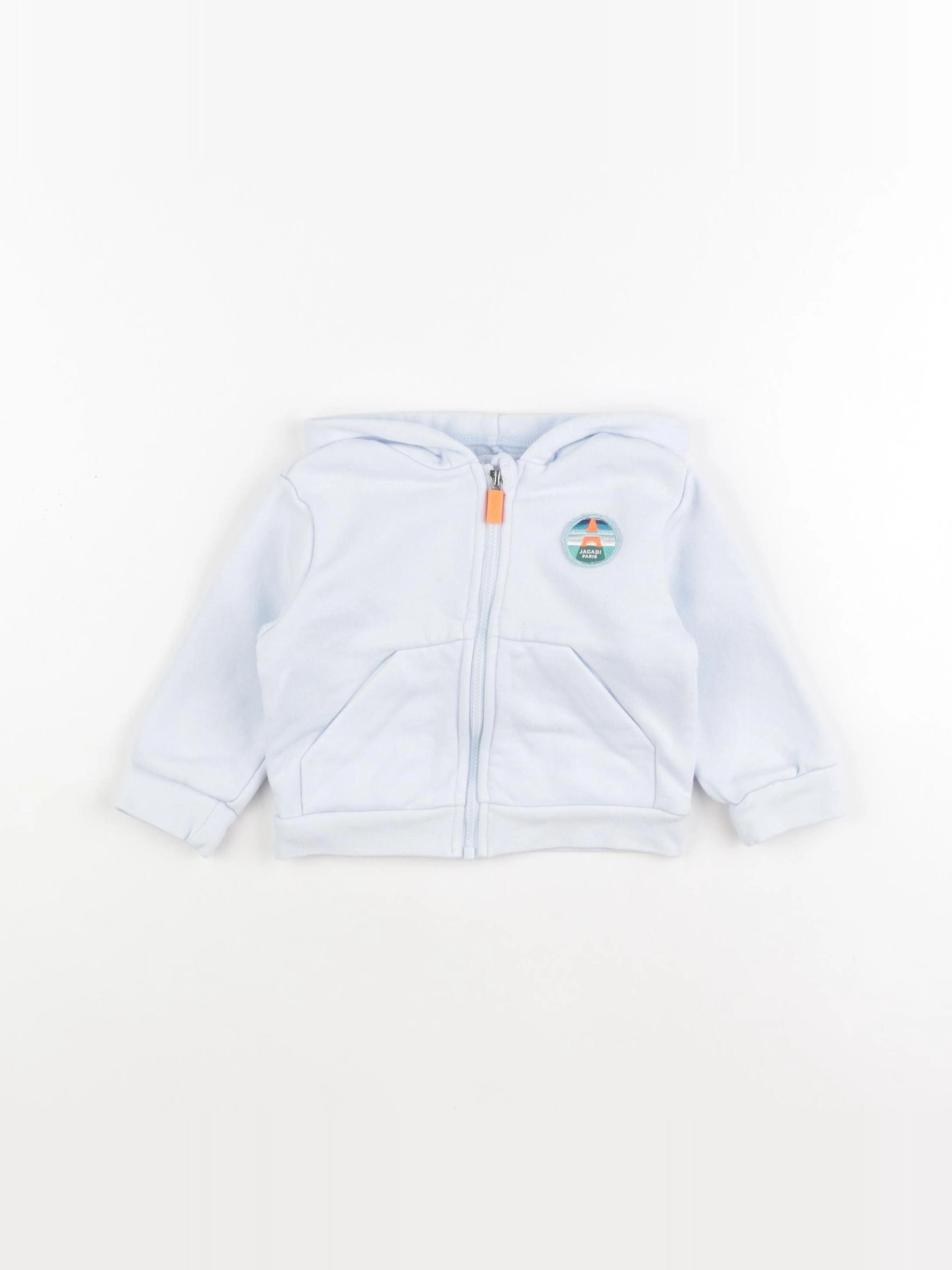 Jacadi - sweat bleu - 12 mois