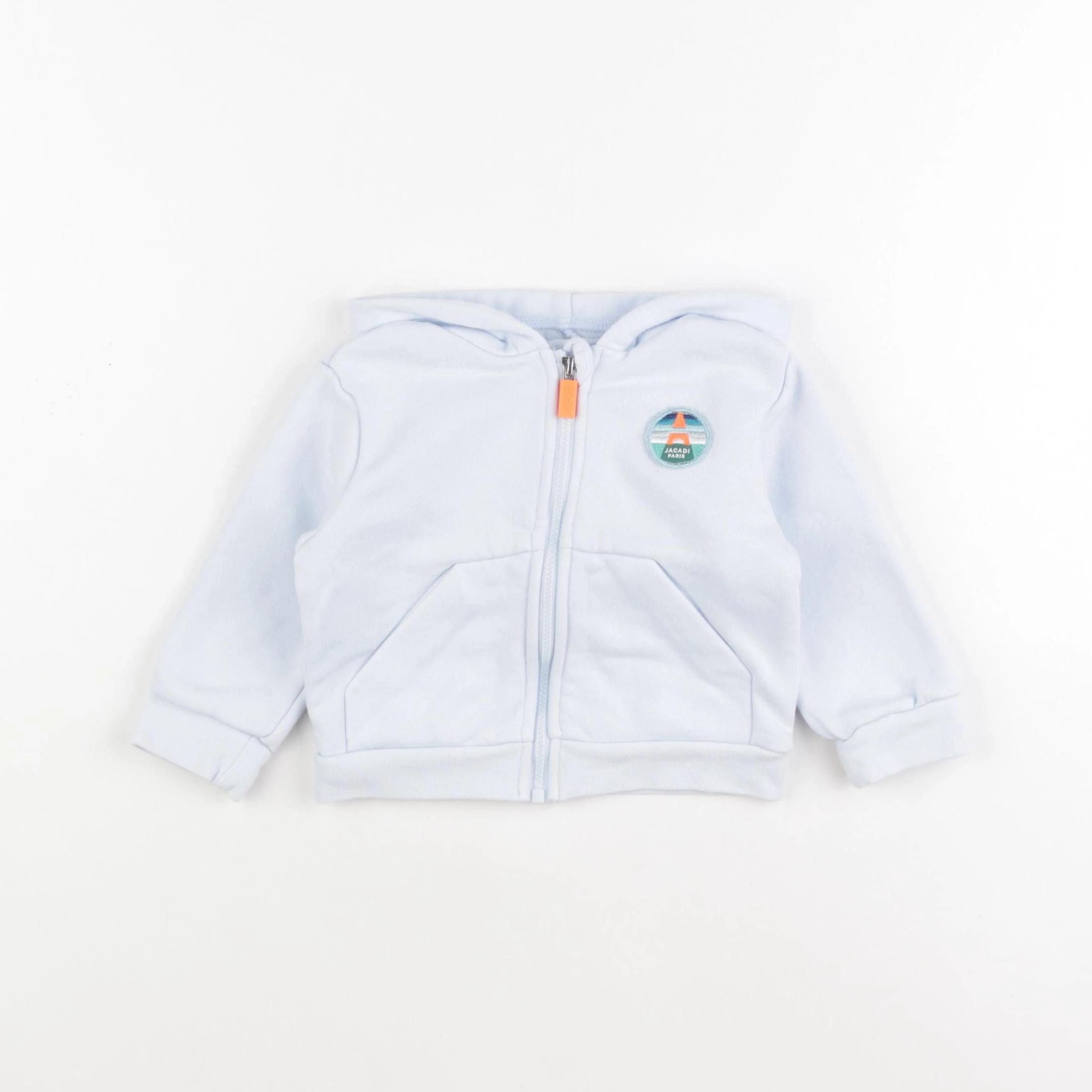 Jacadi - sweat bleu - 12 mois