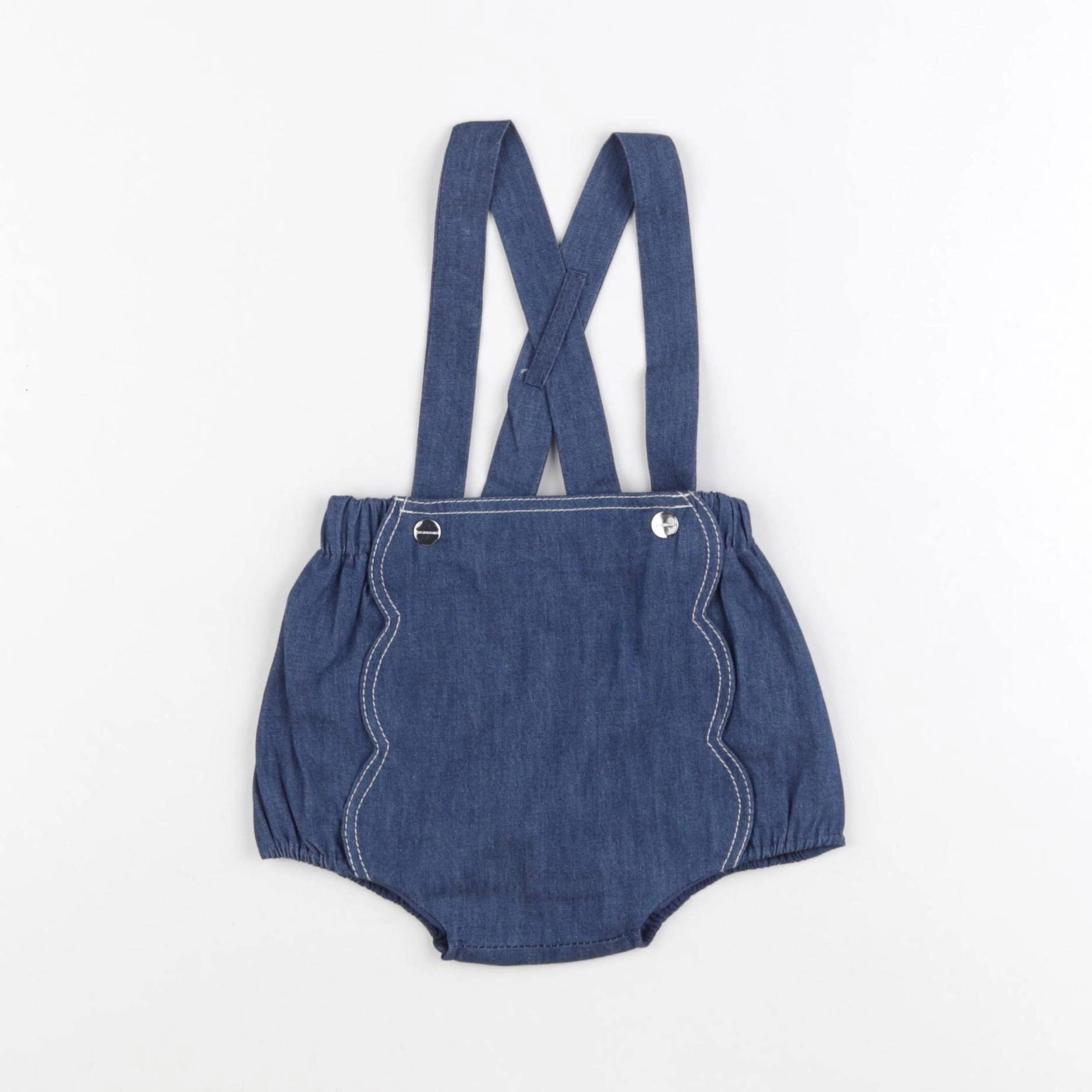 Jacadi - bloomer bleu - 6 mois