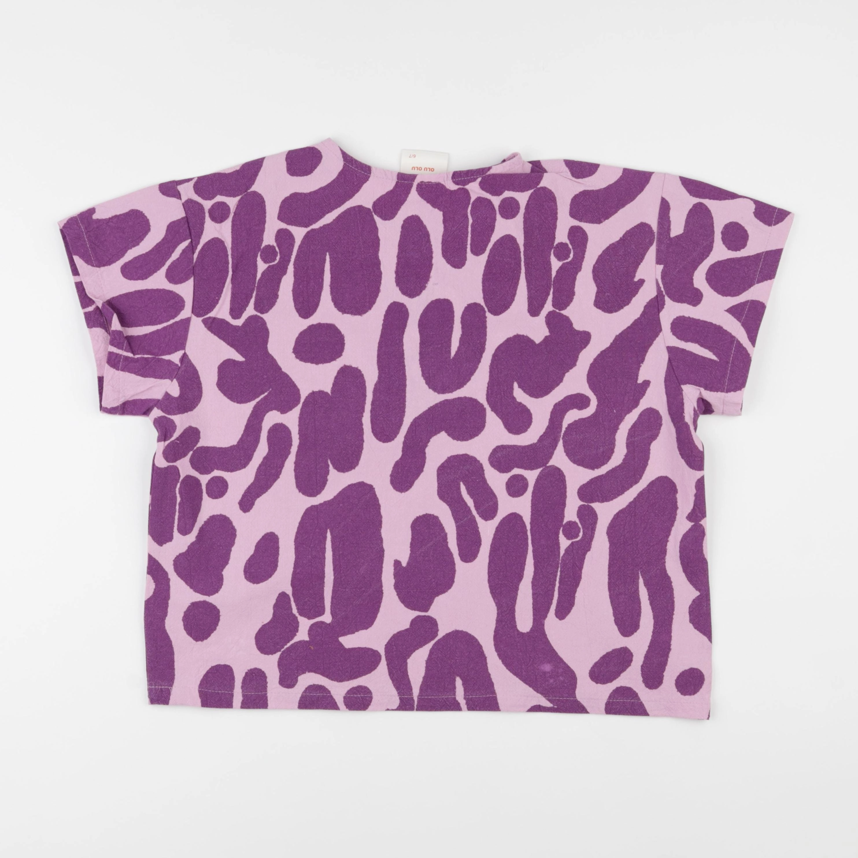 Gamin gamine - tee-shirt rose - 6/7 ans