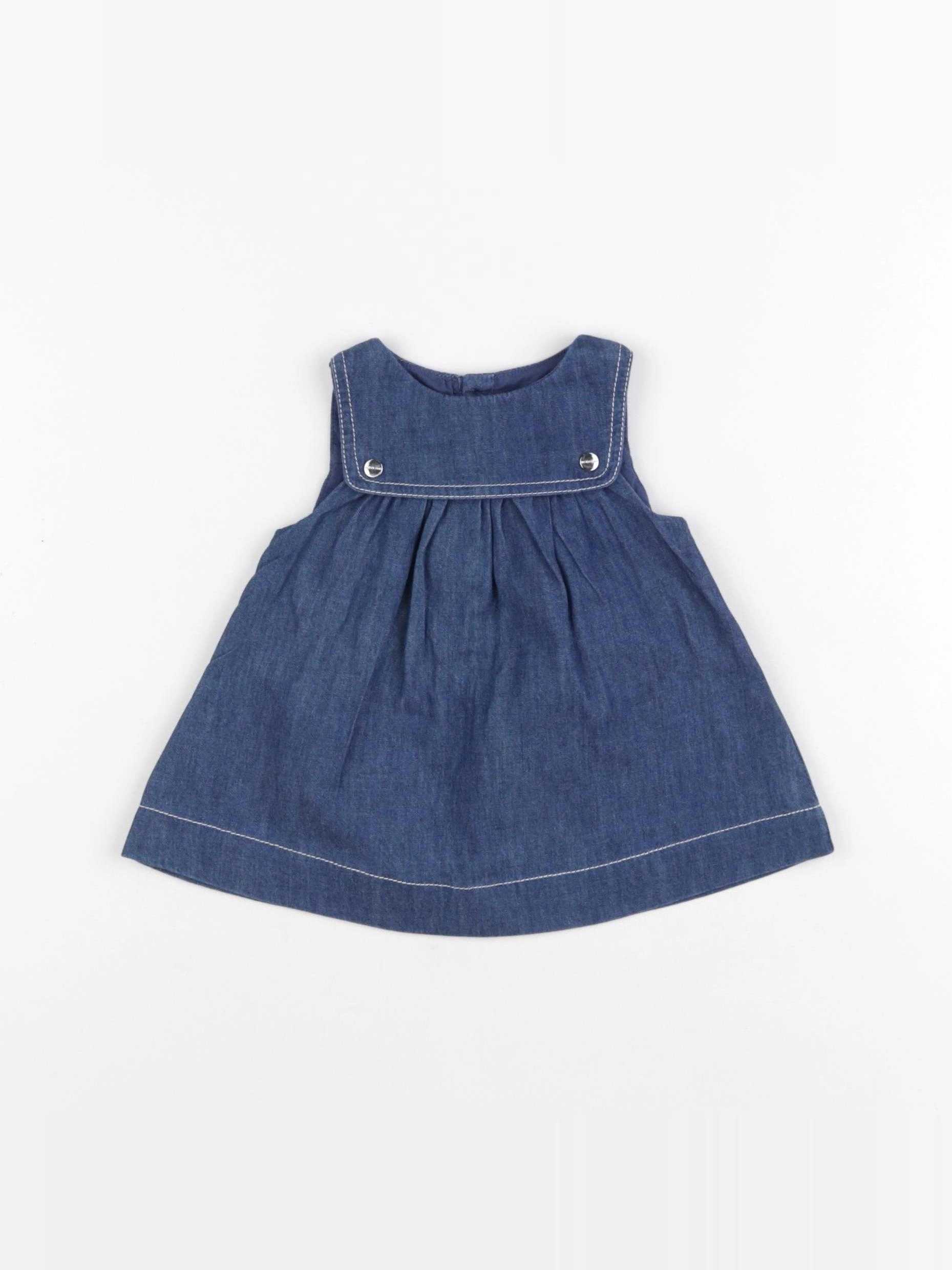 Jacadi - robe bleu - 3 mois