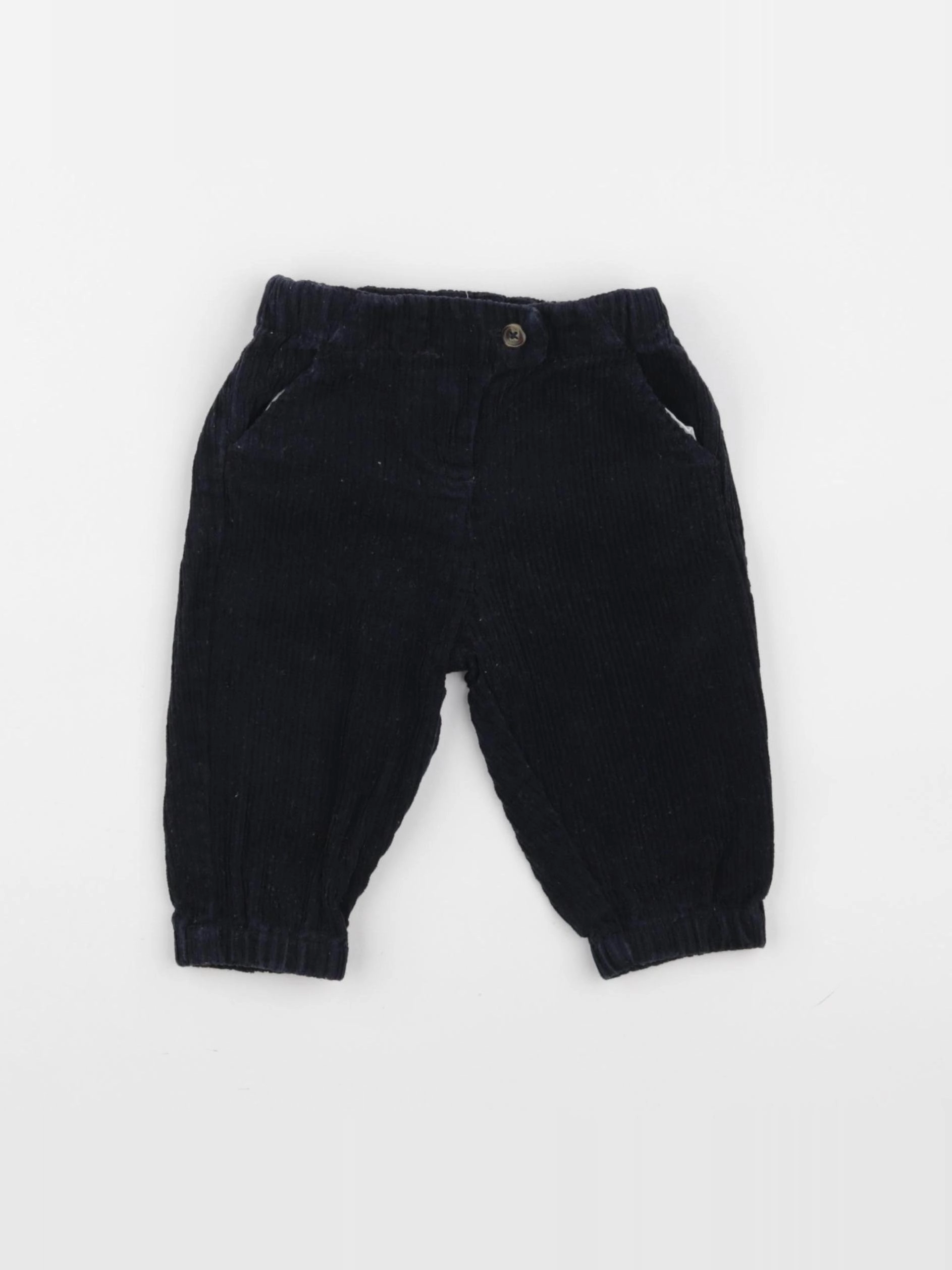 Boutchou - pantalon bleu - 6 mois