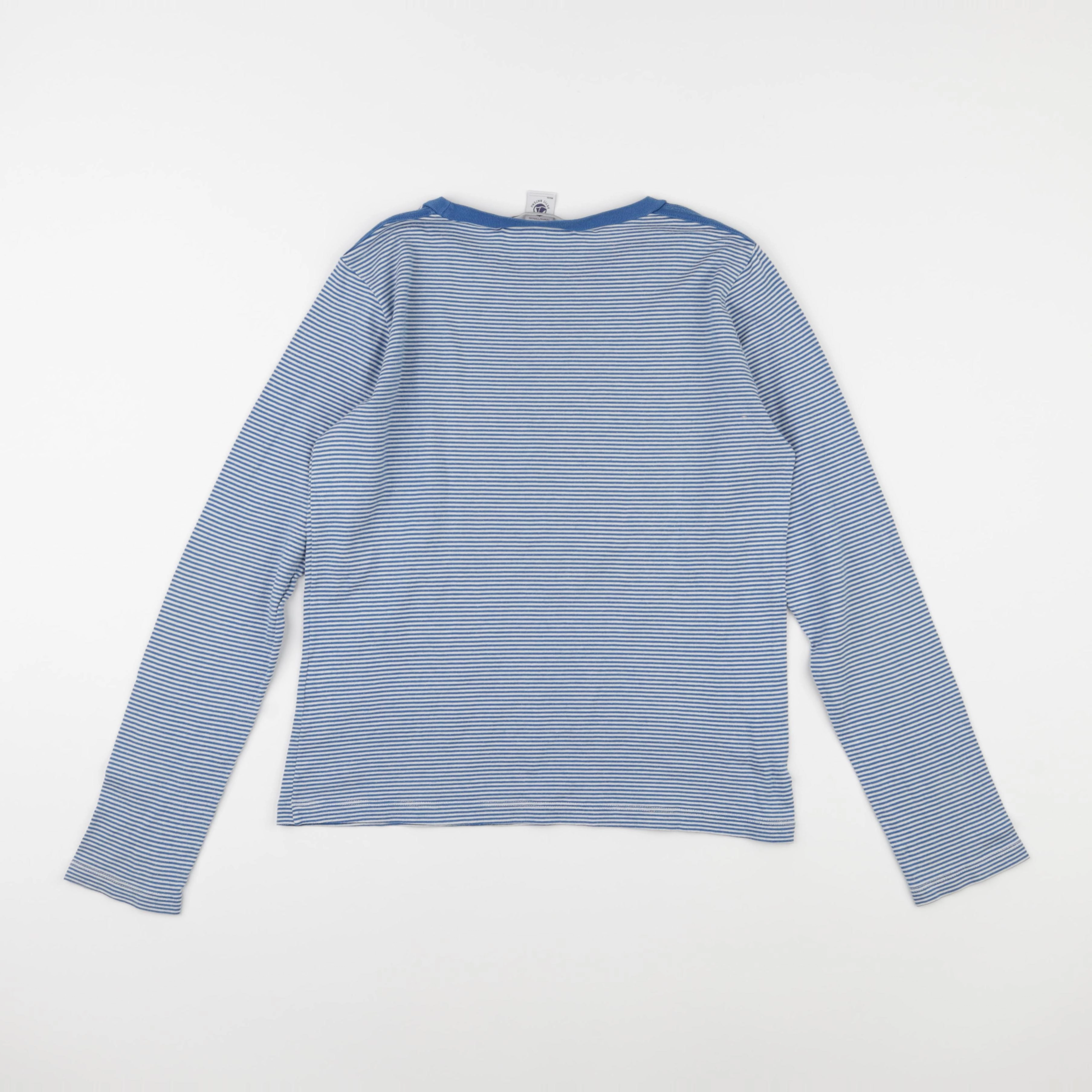 Petit Bateau - maillot de corps blanc, bleu - 12 ans