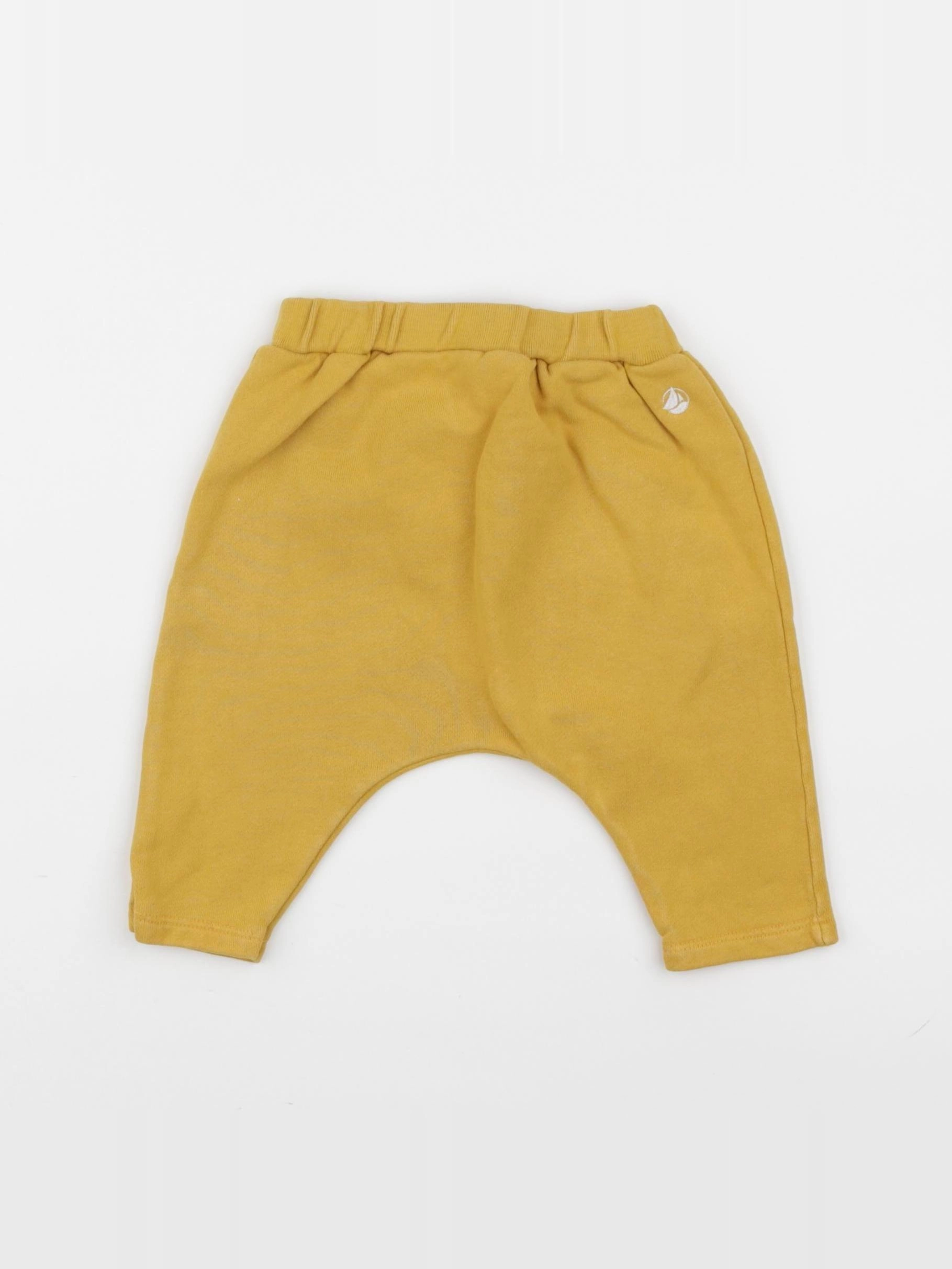 Petit Bateau - sarouel jaune - 6 mois