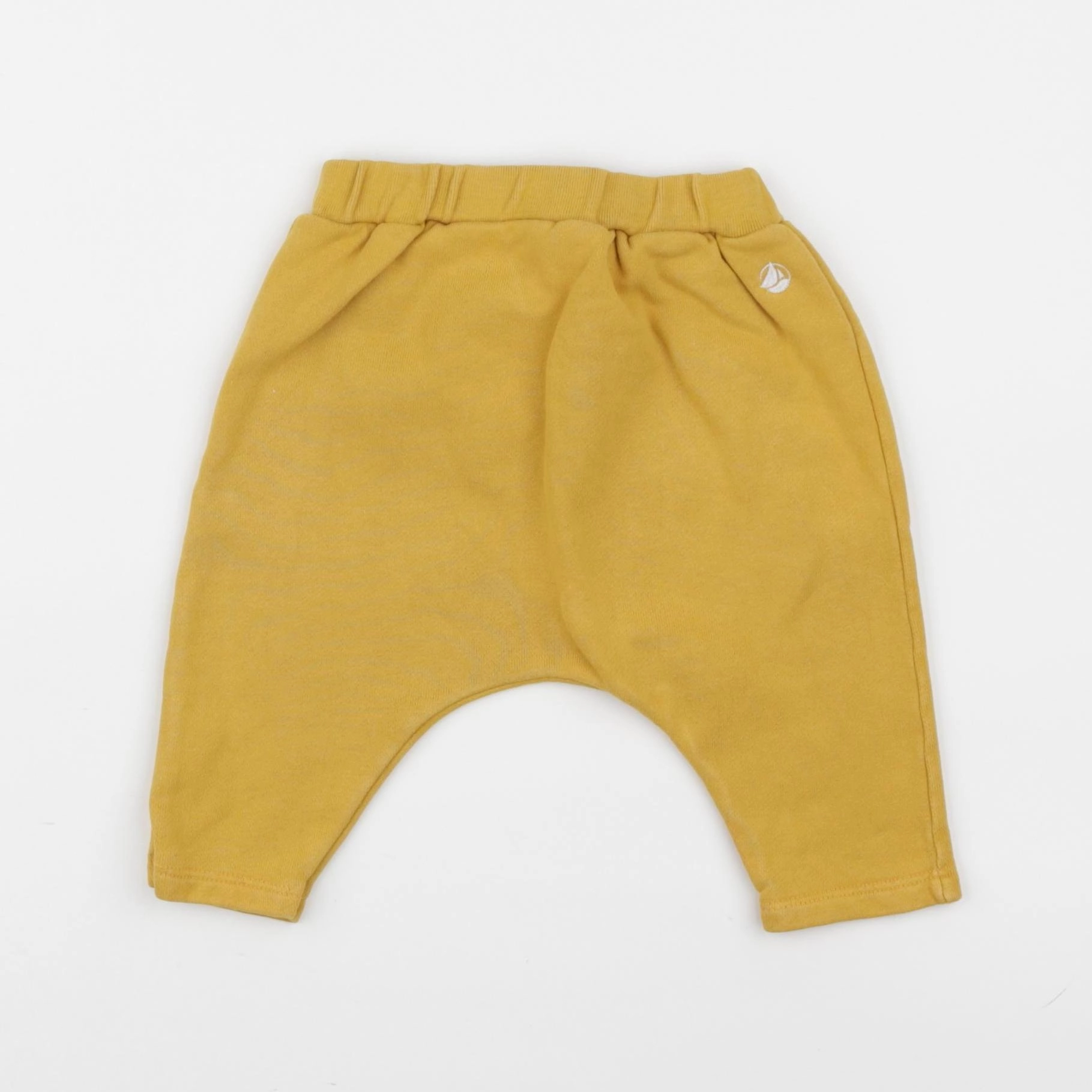 Petit Bateau - sarouel jaune - 6 mois
