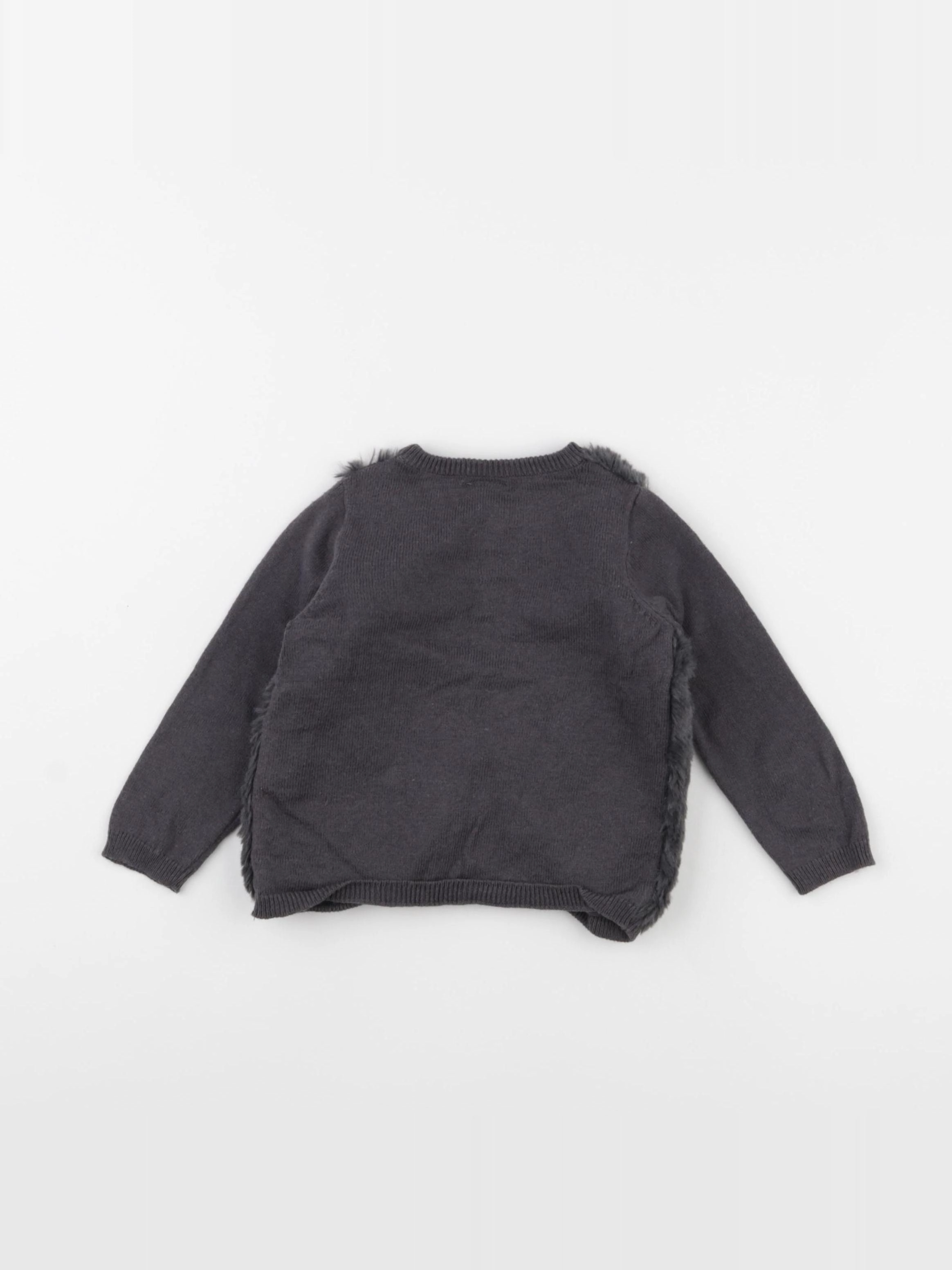 Tape à l'oeil - gilet gris - 6 mois