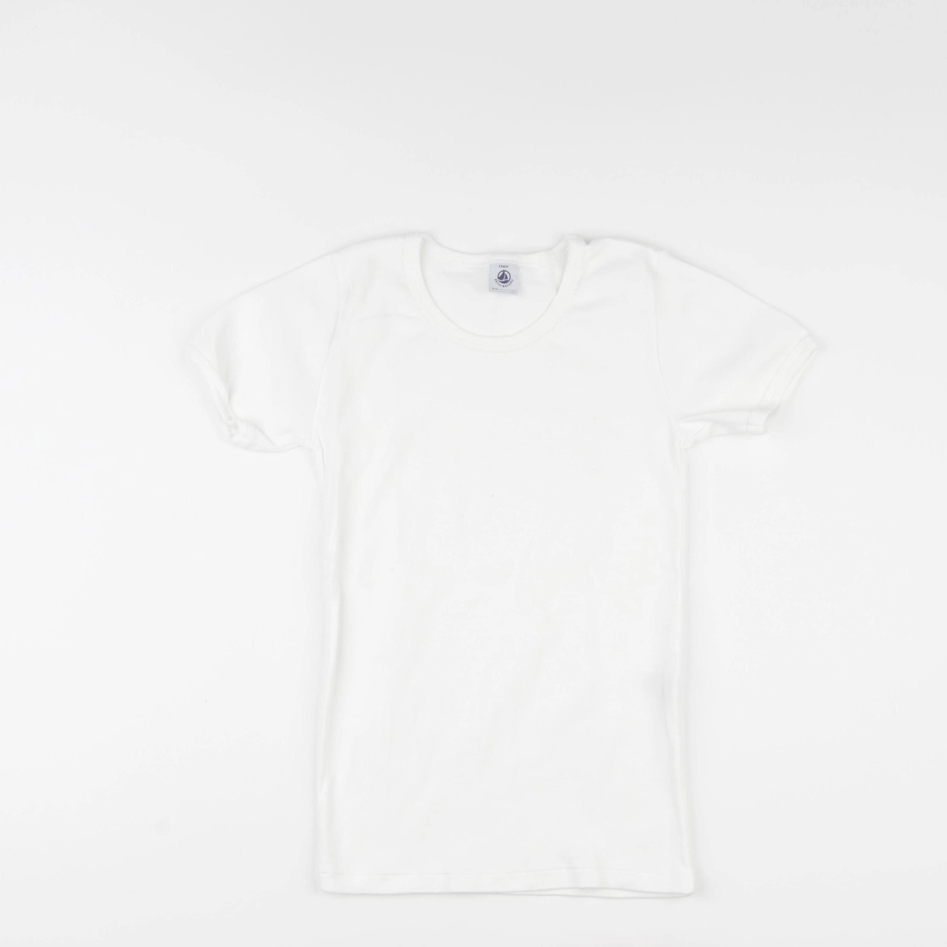 Petit Bateau - maillot de corps blanc - 14 ans