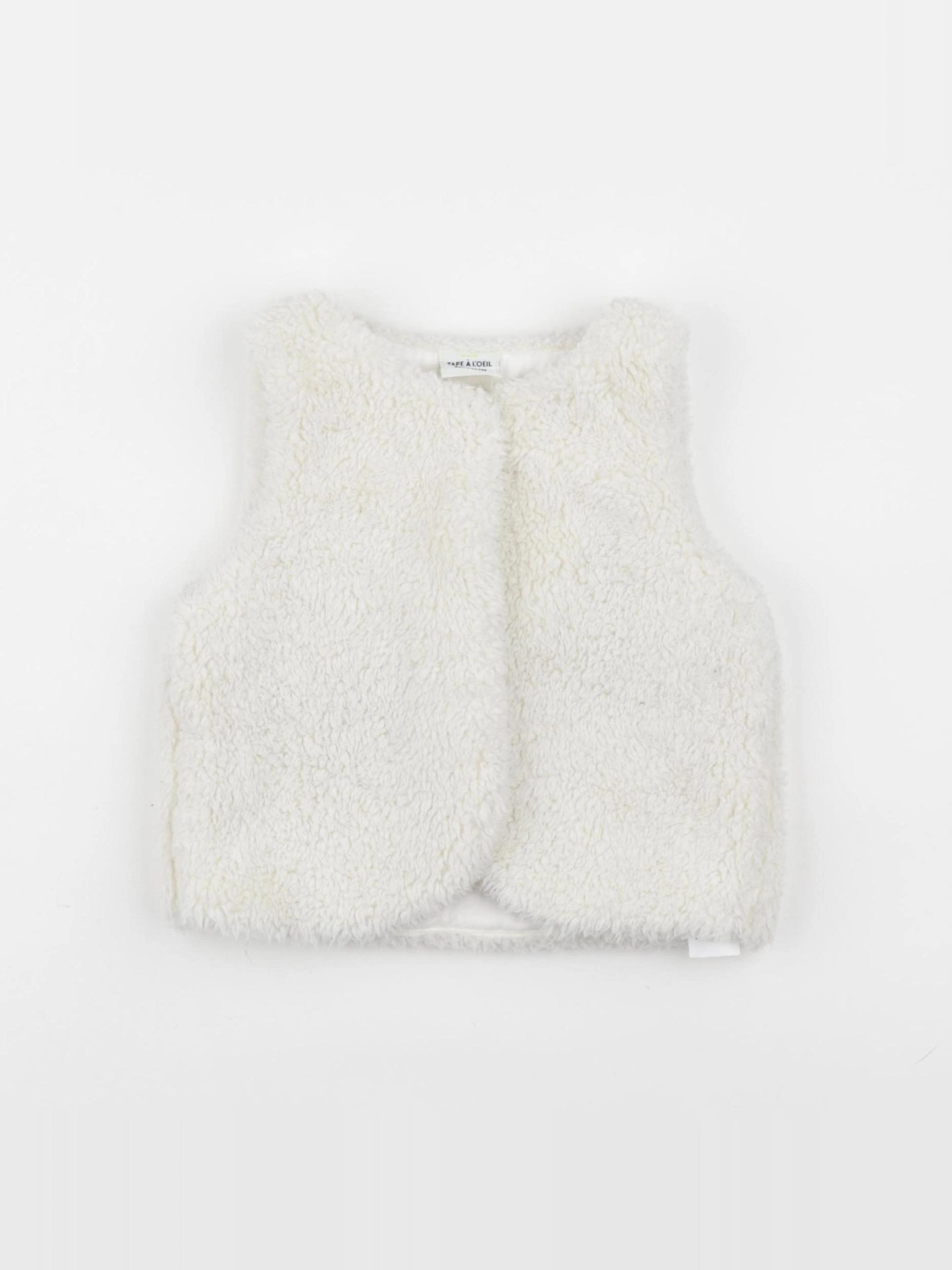 Tape à l'oeil - gilet beige - 24 mois