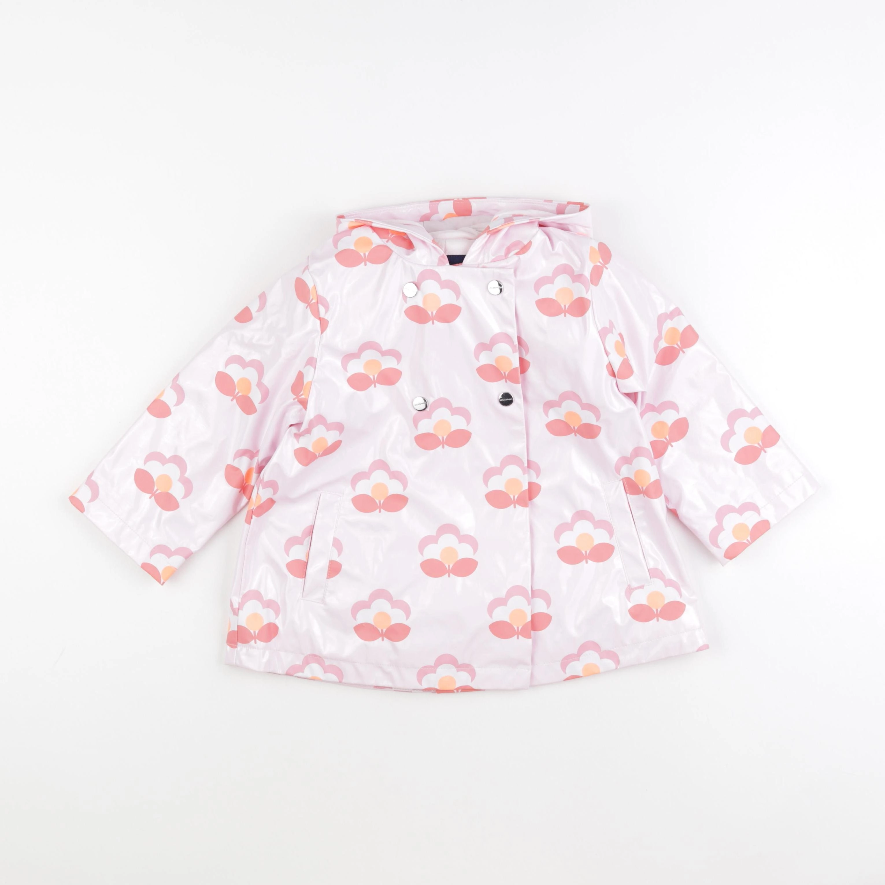Jacadi - imperméable rose - 36 mois