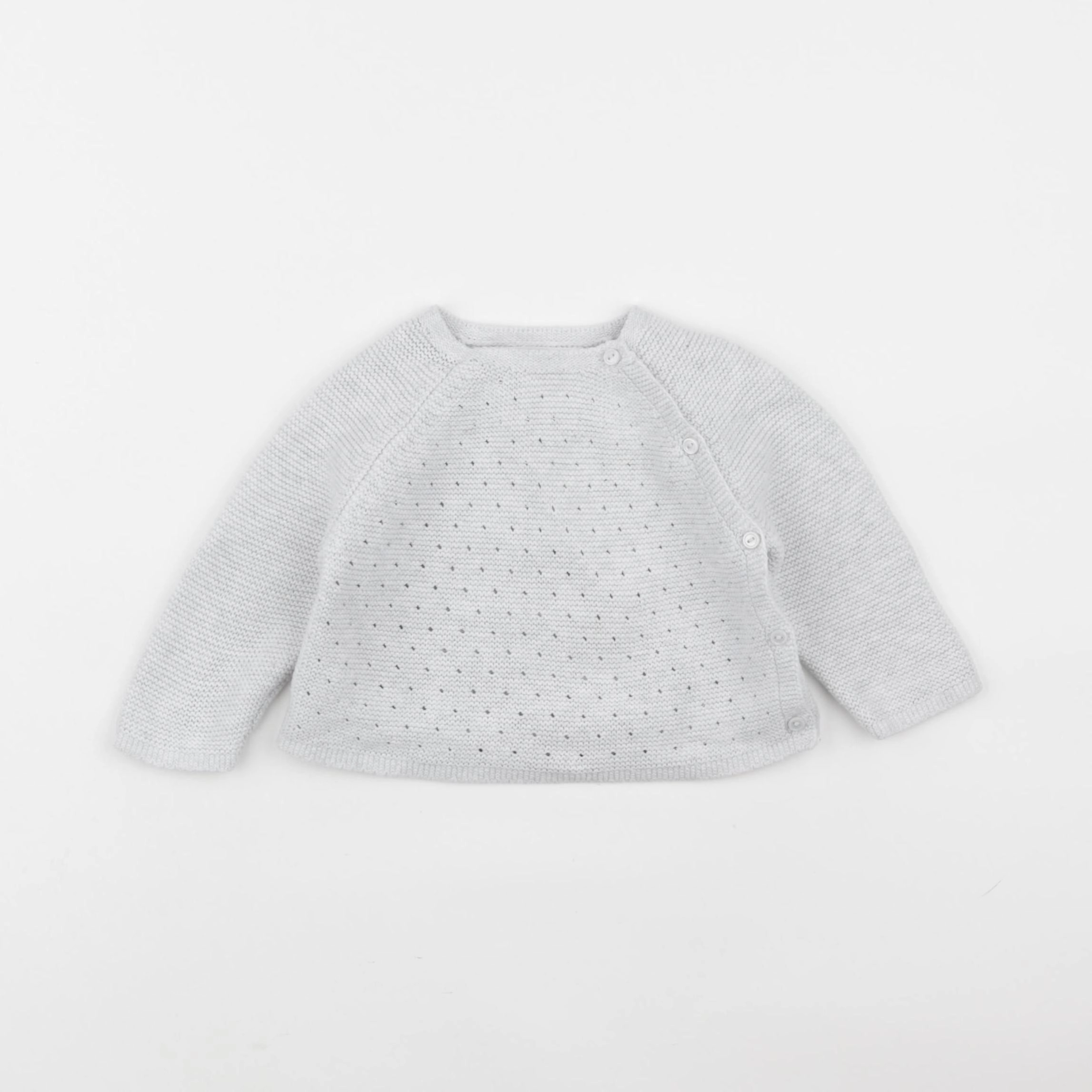 Zara - pull gris - 3/6 mois