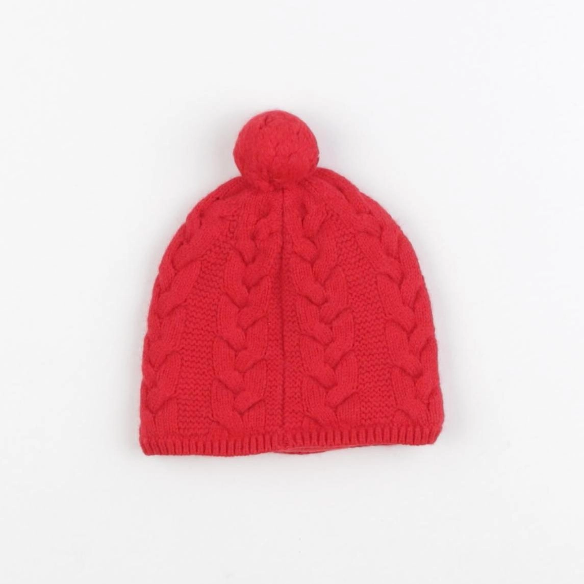 Jacadi - bonnet rouge - 3/6 mois