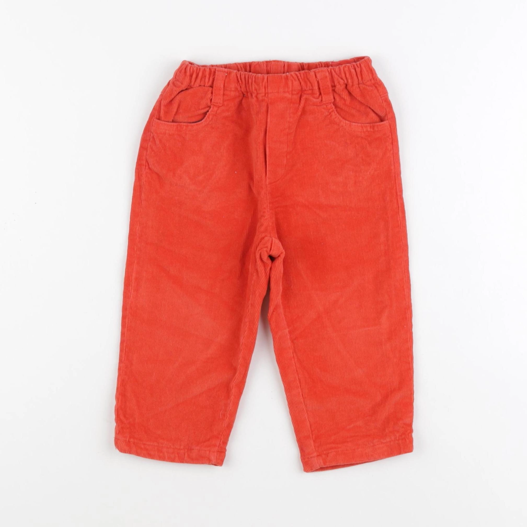 Jacadi - pantalon rouge - 18 mois