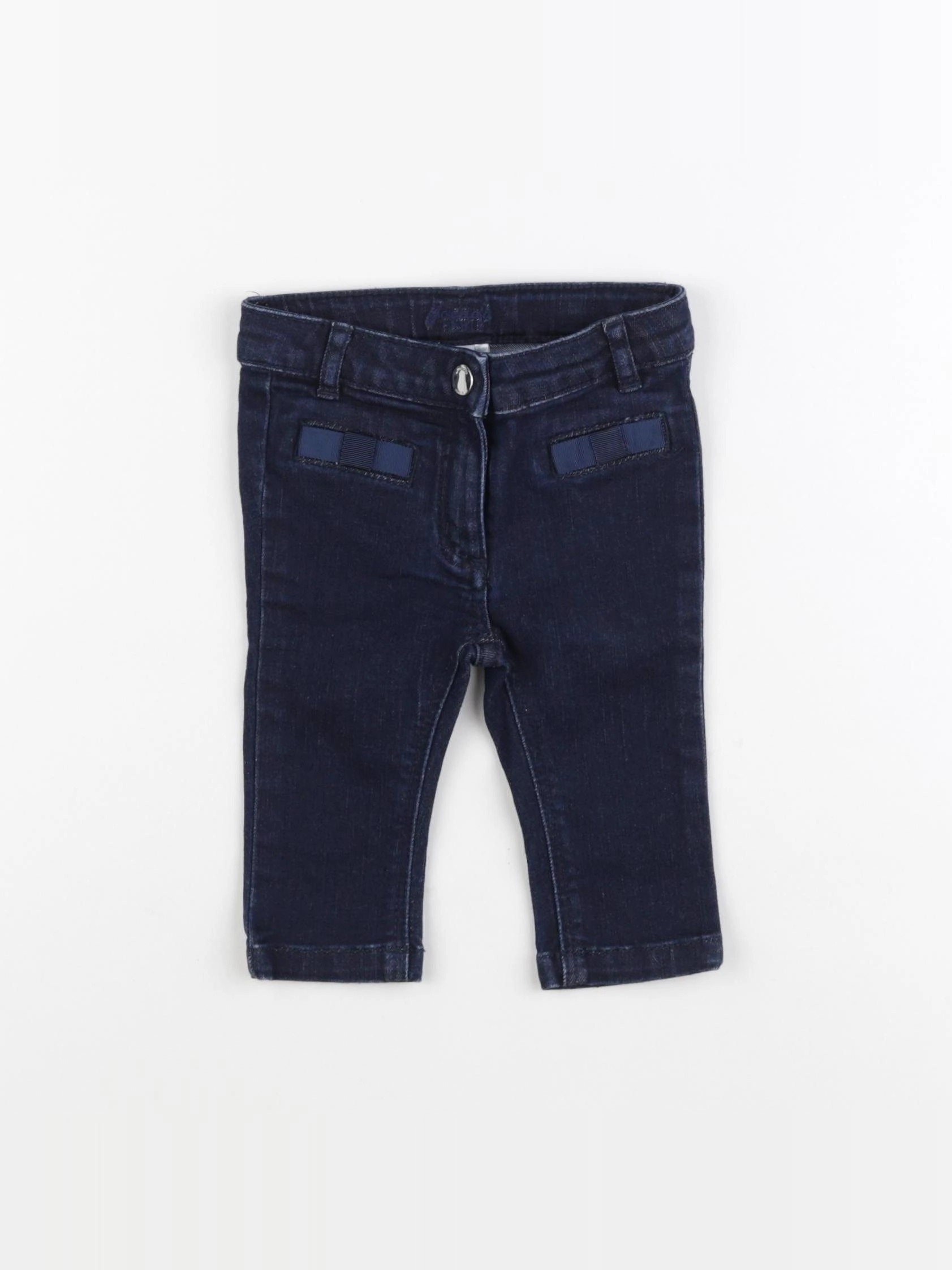 Jacadi - jean bleu - 6 mois