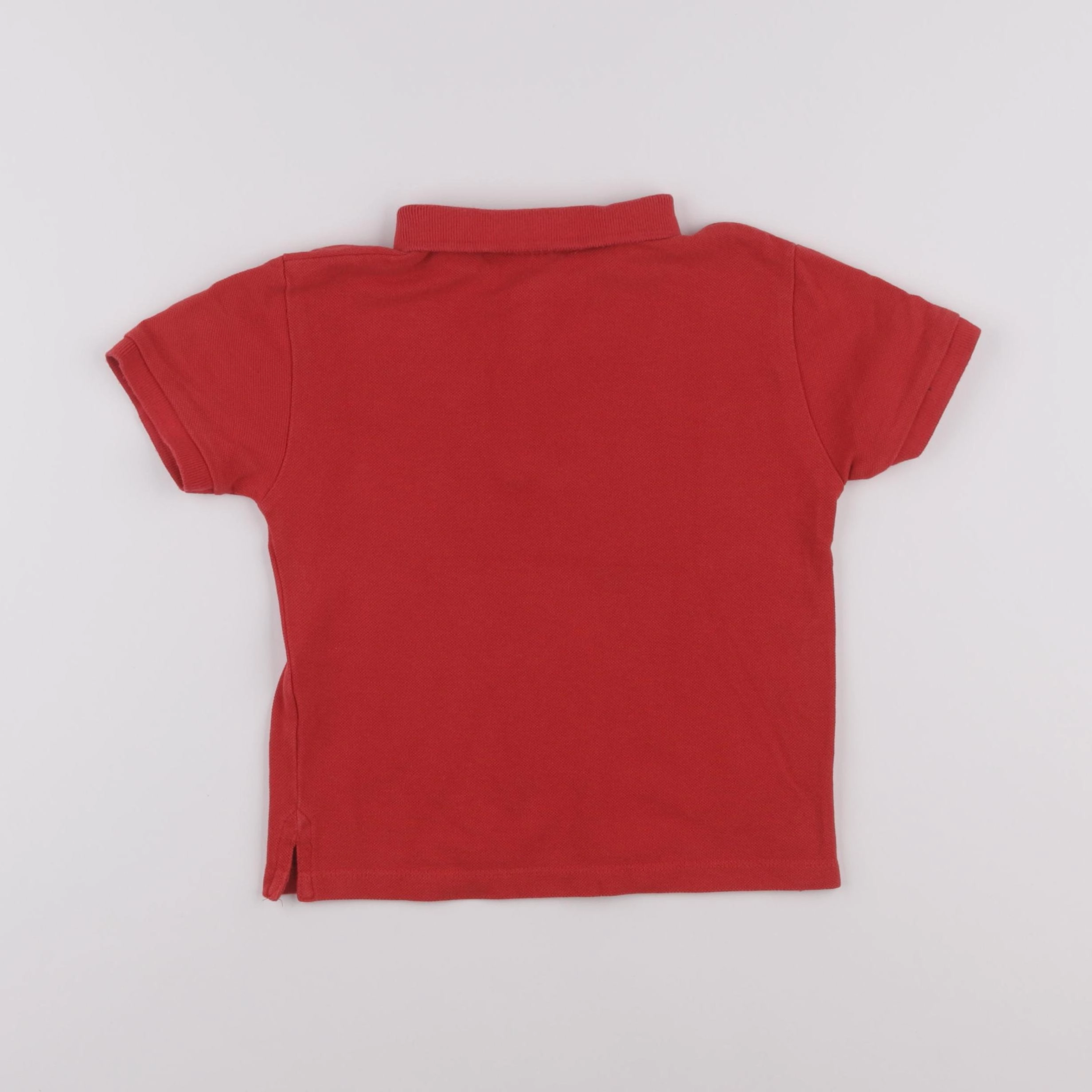 Zara - polo rouge - 3/4 ans