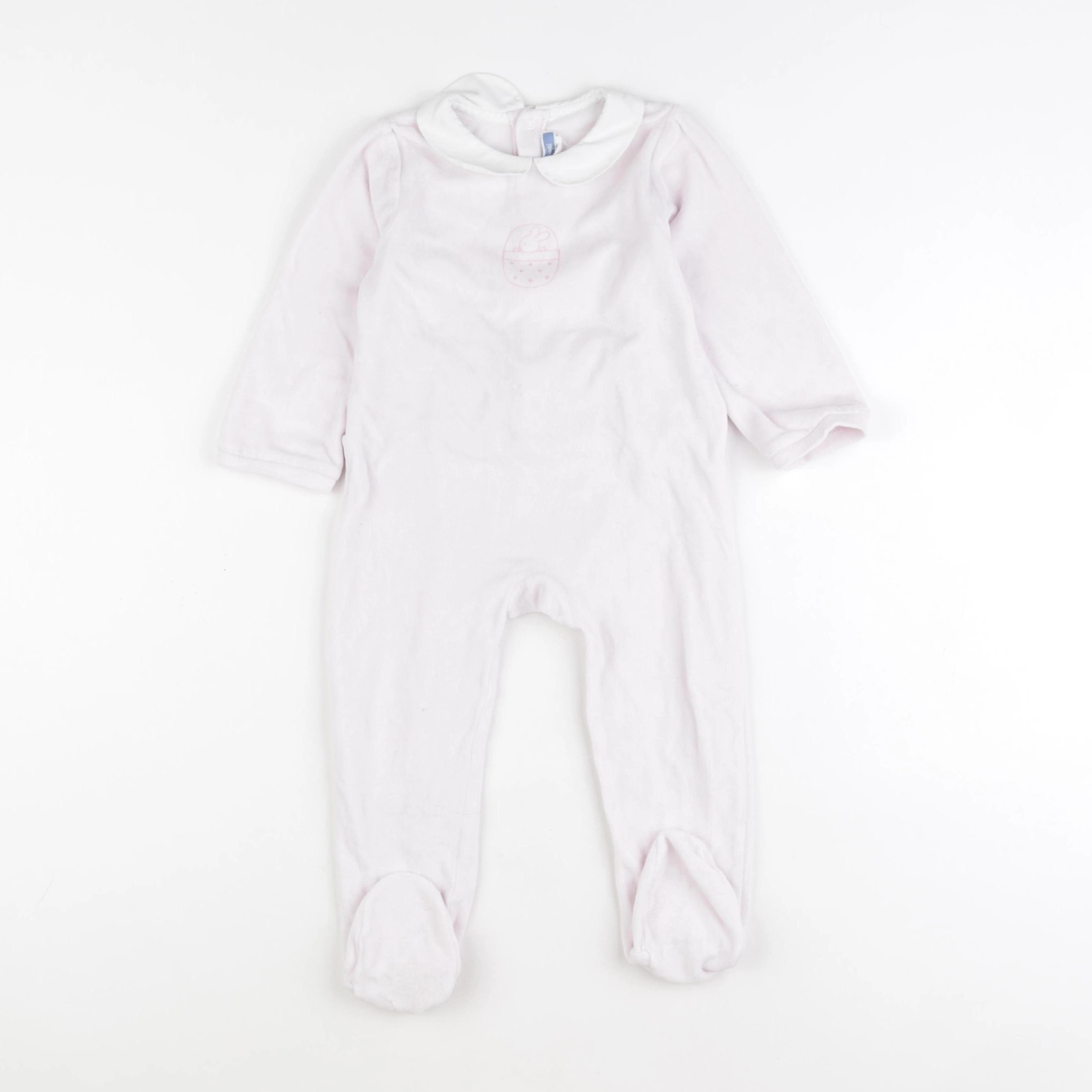 Jacadi - pyjama velours rose - 24 mois