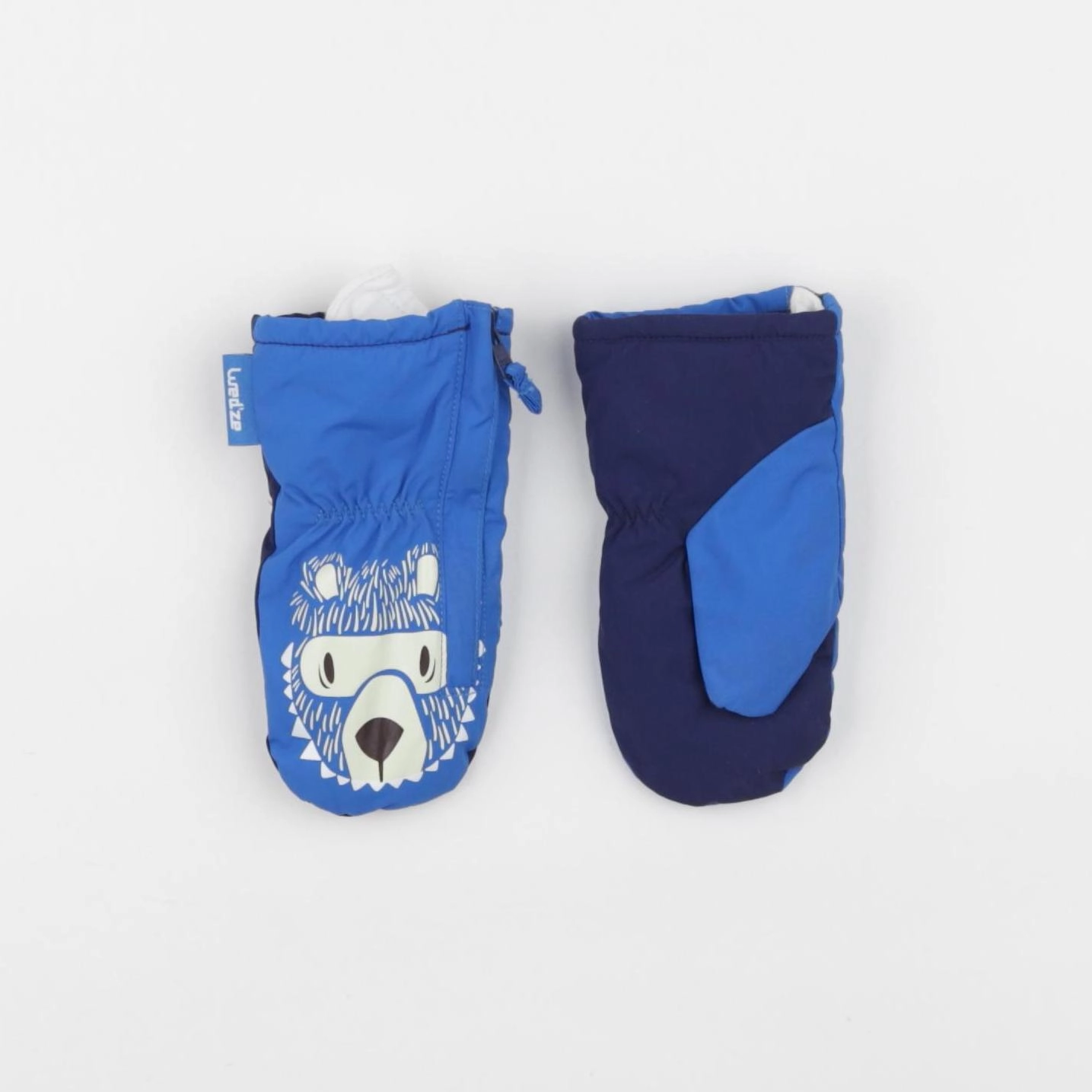 Decathlon ski - moufles de ski bleu - 18/24 mois