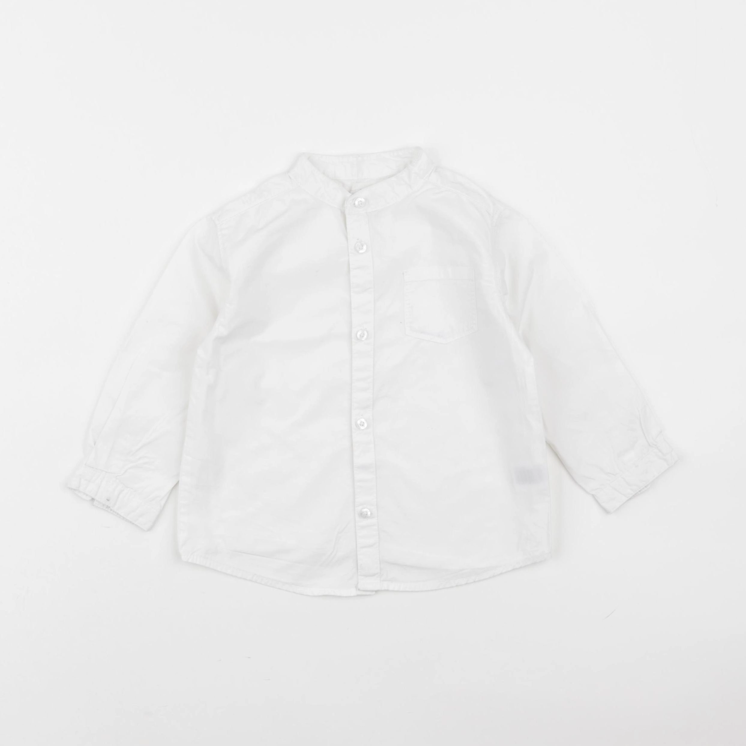 Boutchou - chemise blanc - 18 mois