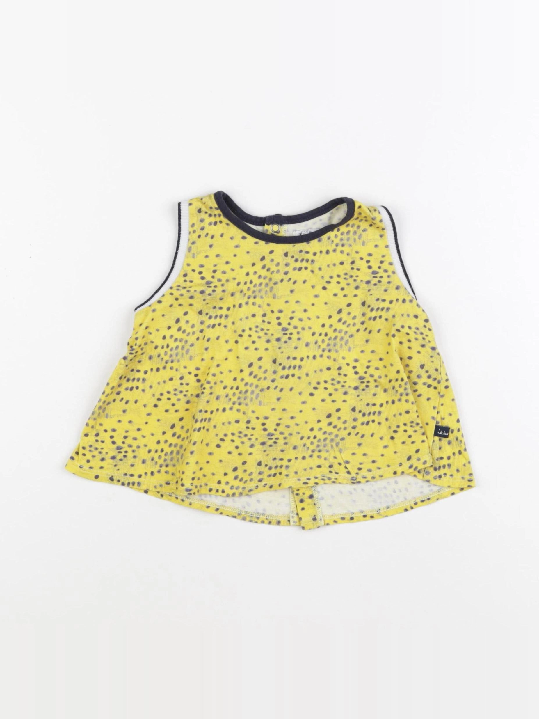 IKKS - blouse jaune - 2 ans