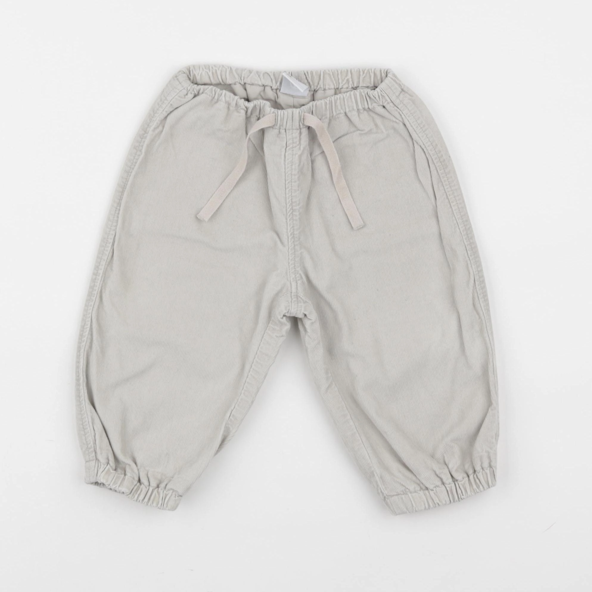 Petit Bateau - pantalon gris - 12 mois