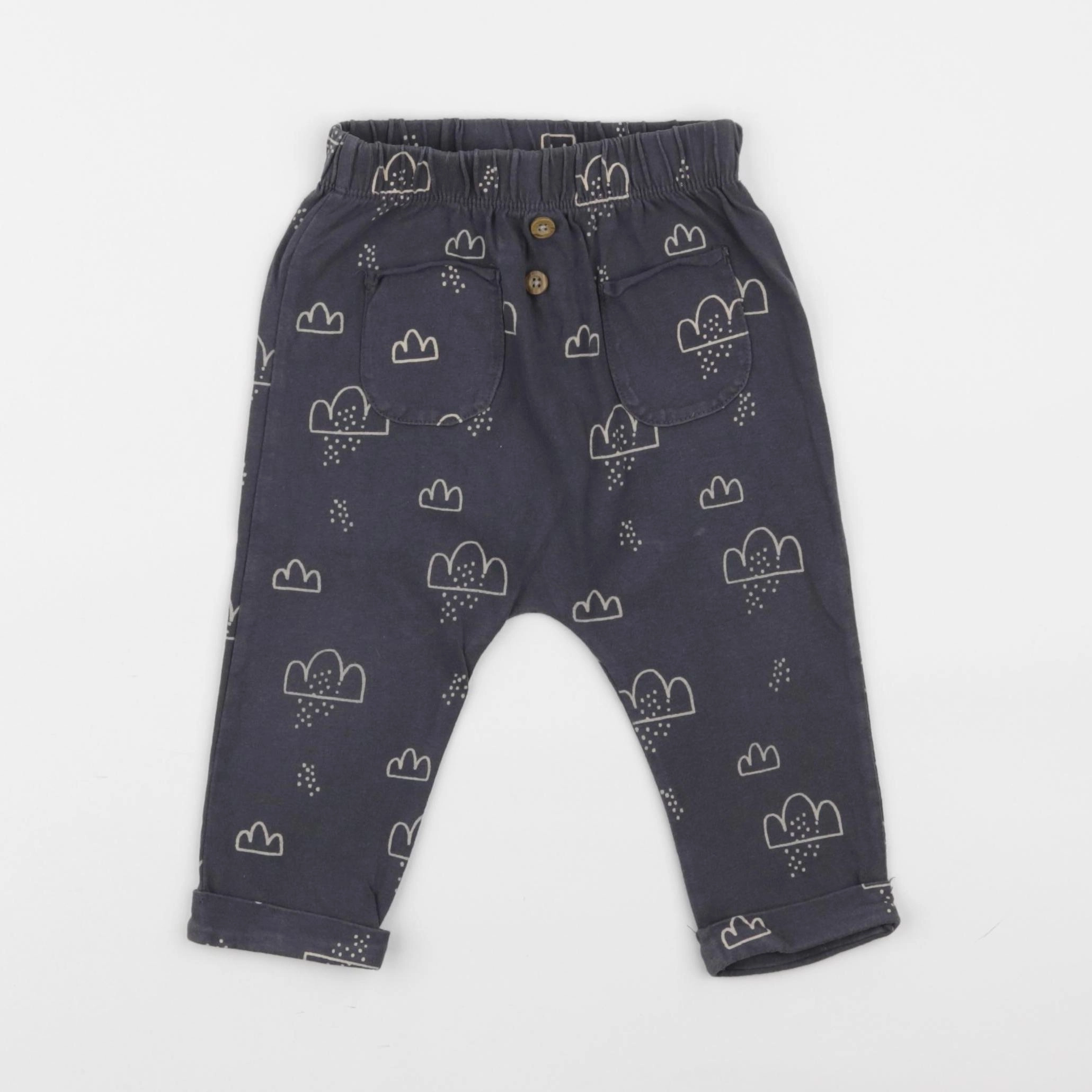 La Redoute - legging gris - 12 mois
