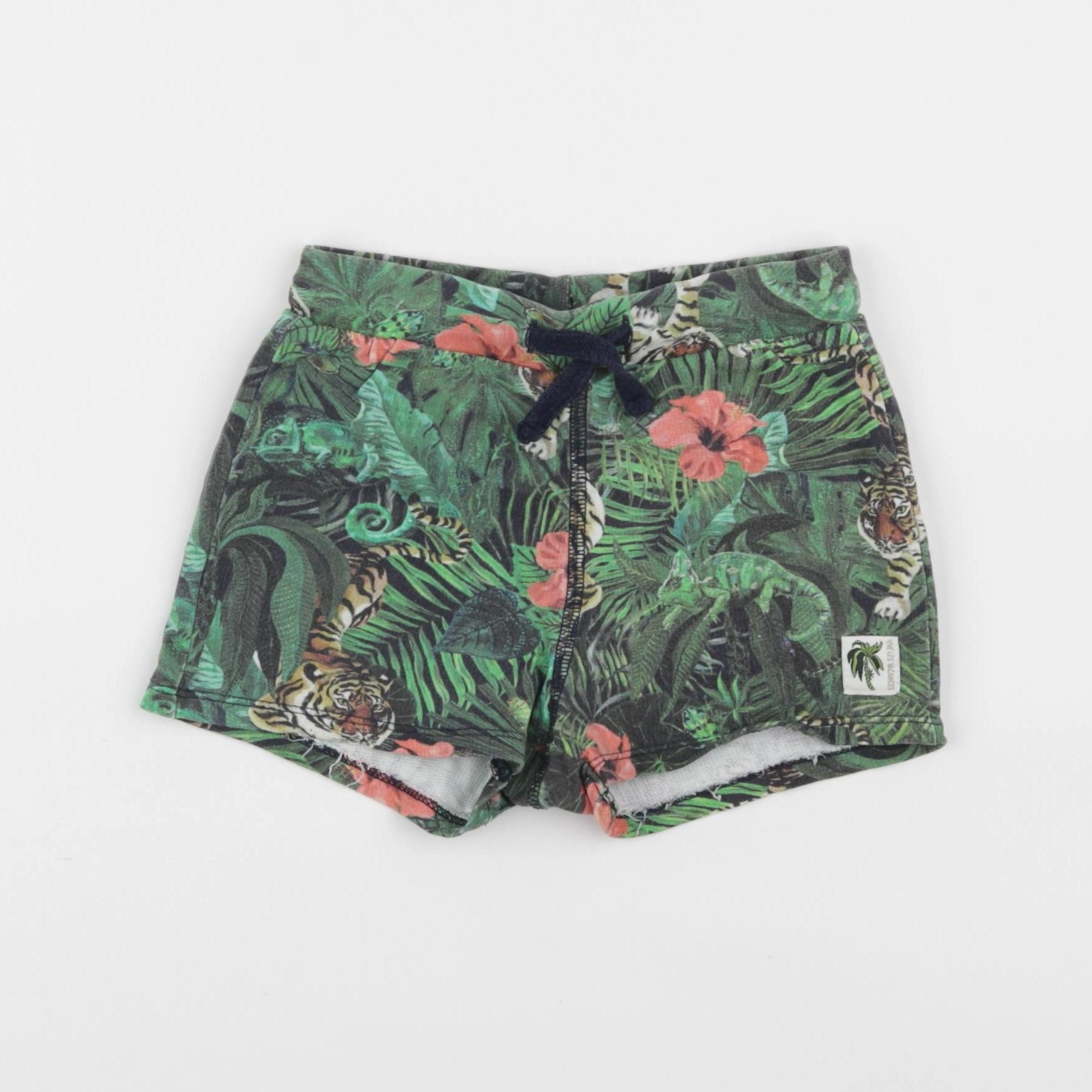 H&M - short vert - 12/18 mois