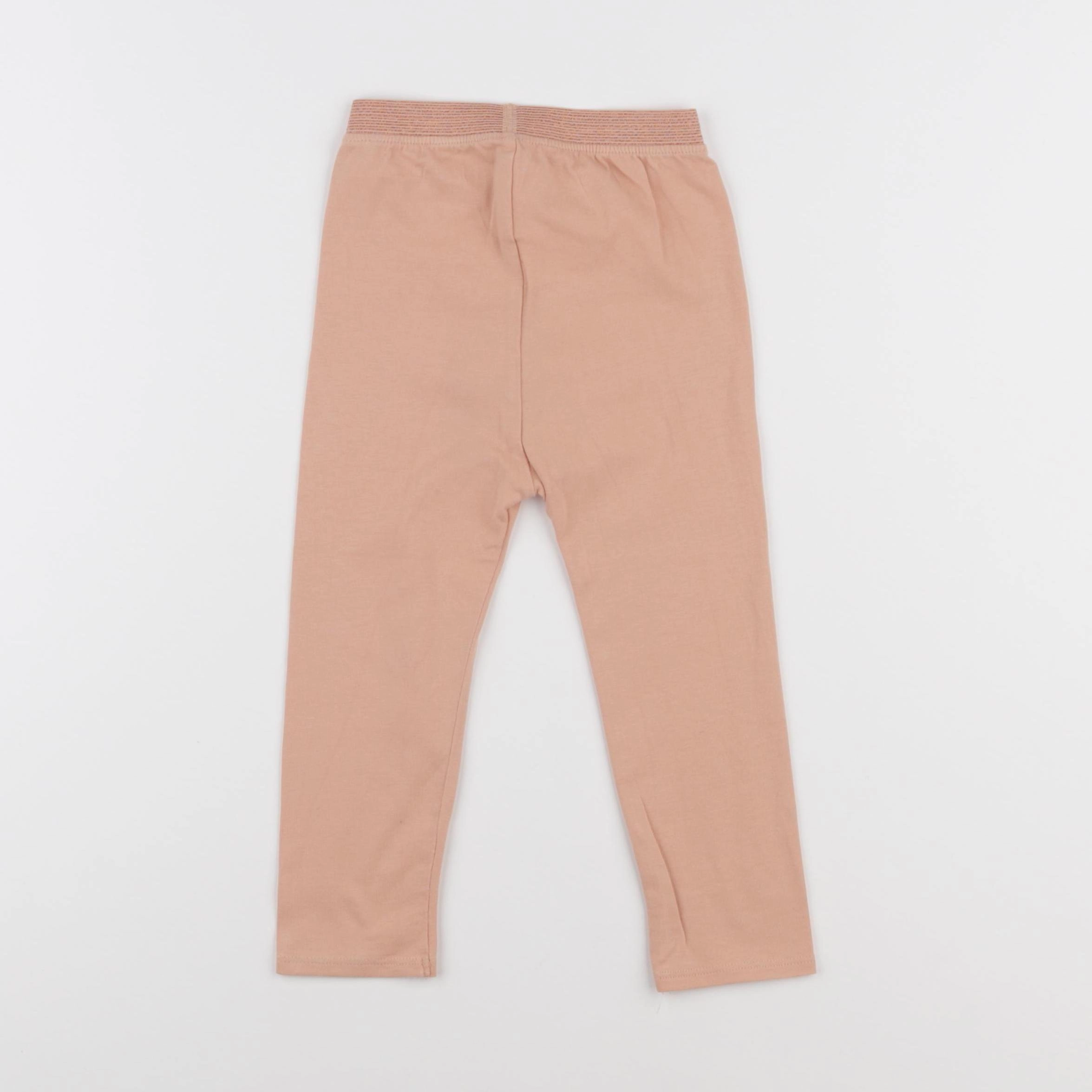 Vertbaudet - legging orange - 24 mois