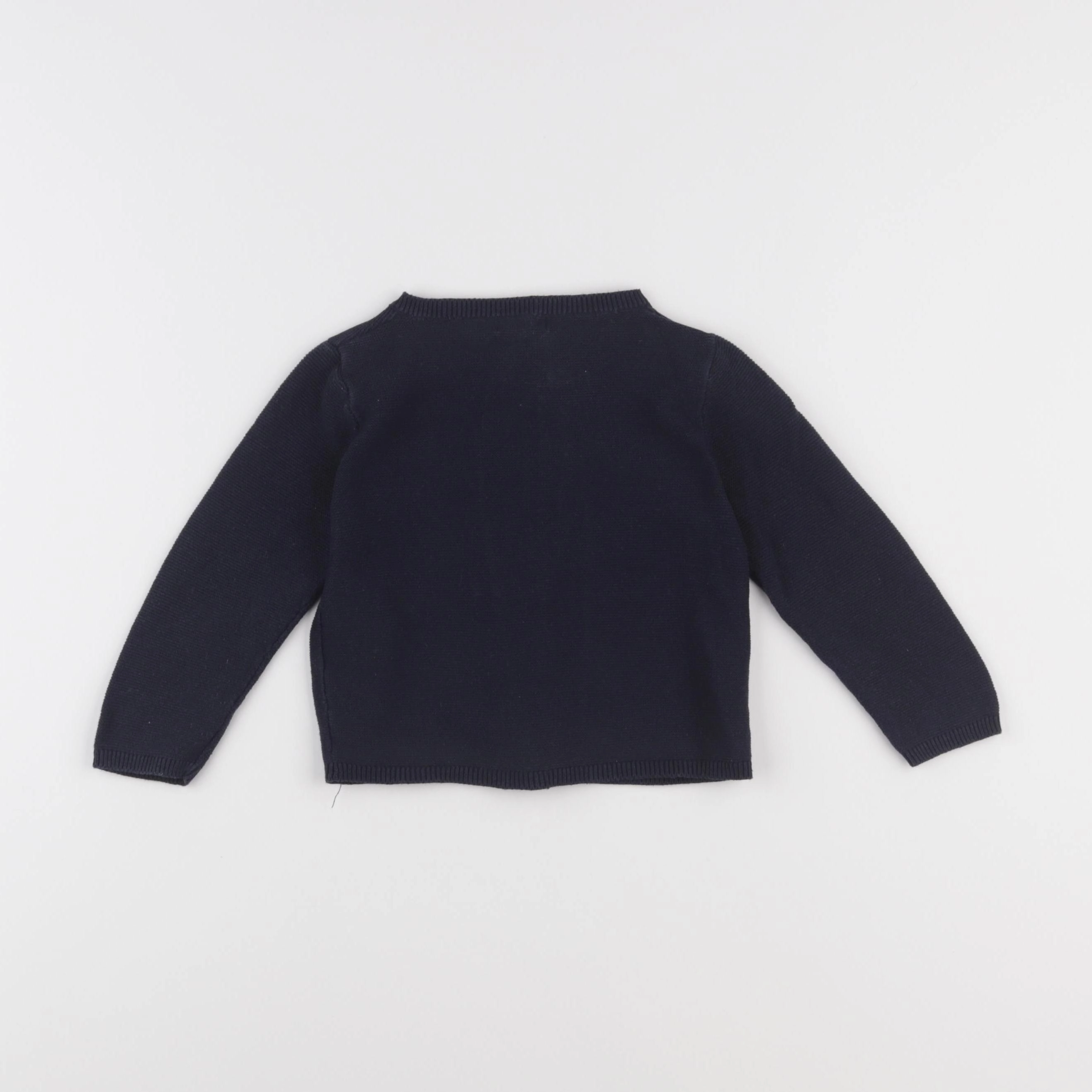 Vertbaudet - gilet bleu - 18 mois