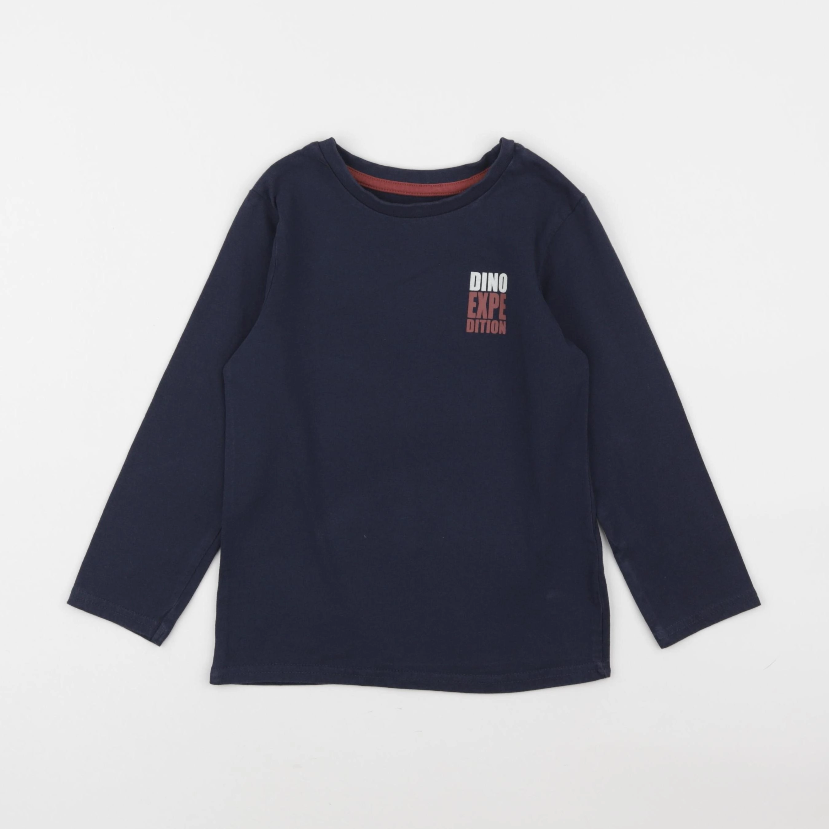 Vertbaudet - tee-shirt bleu - 6 ans