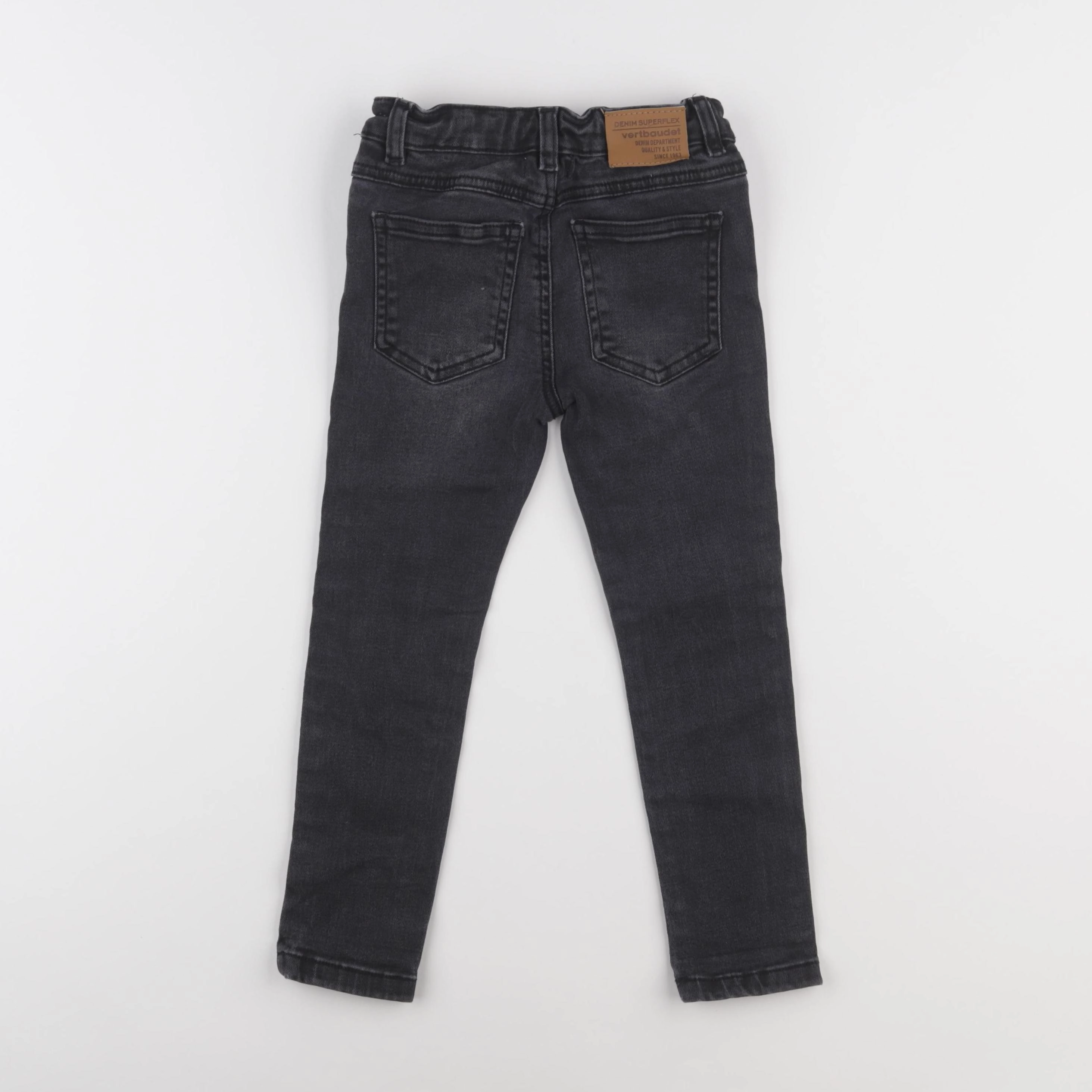 Vertbaudet - jean gris - 5 ans