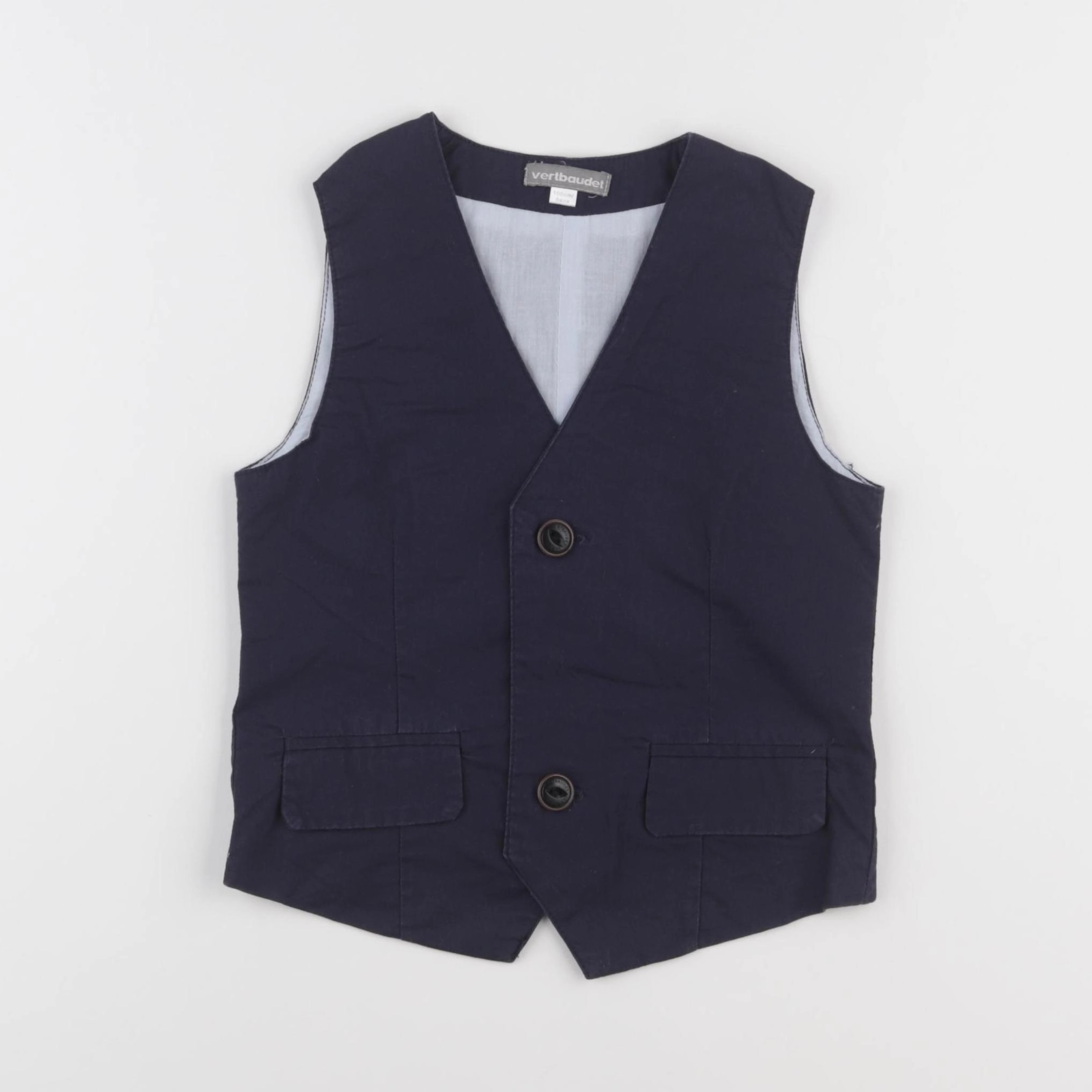 Vertbaudet - gilet bleu - 5 ans