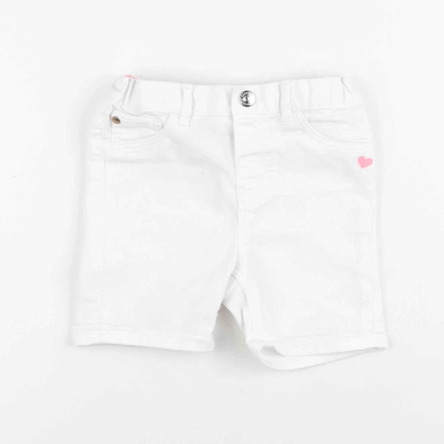 H&M - short blanc - 1 an à 2 ans