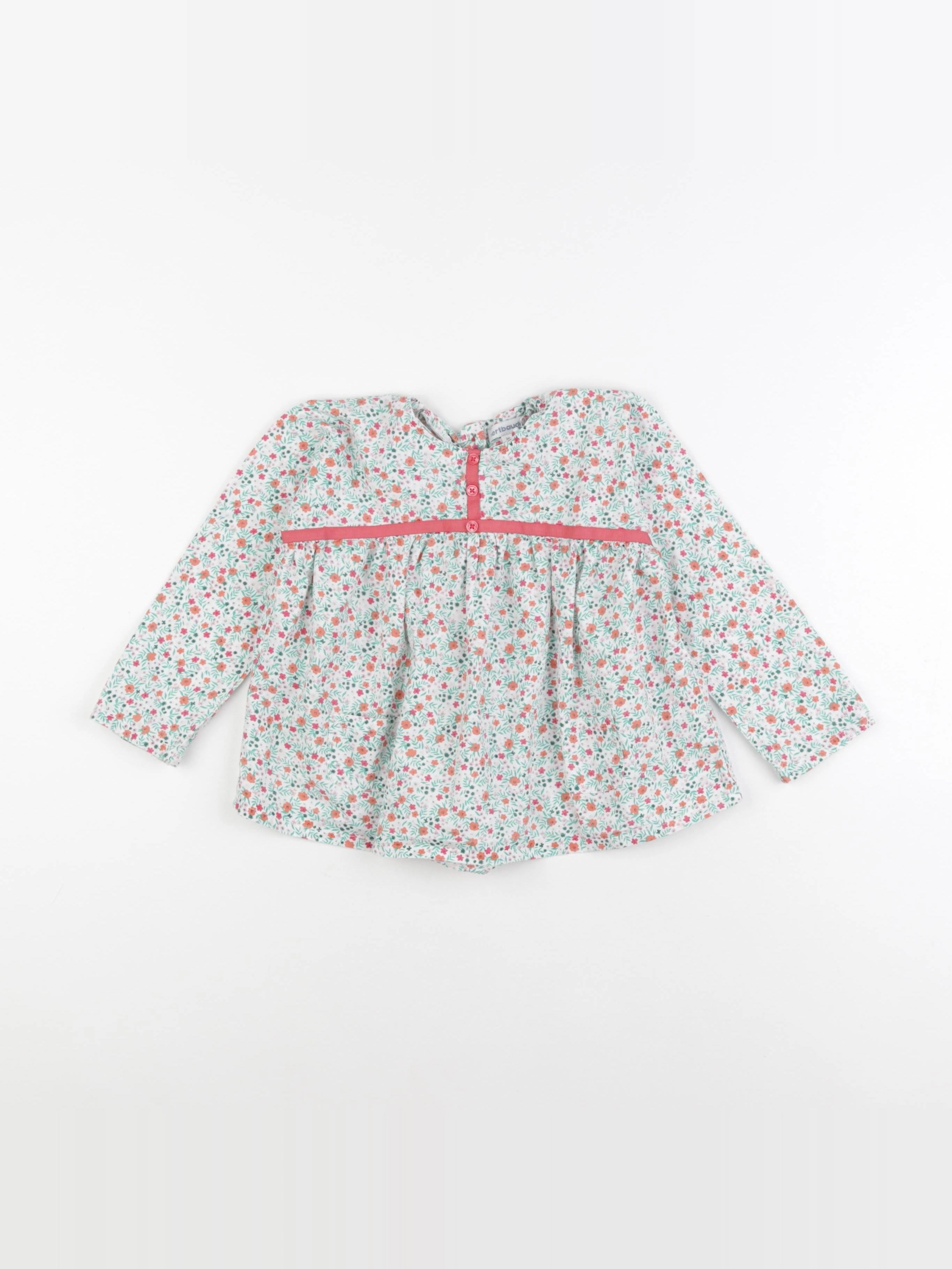Vertbaudet - blouse vert - 36 mois