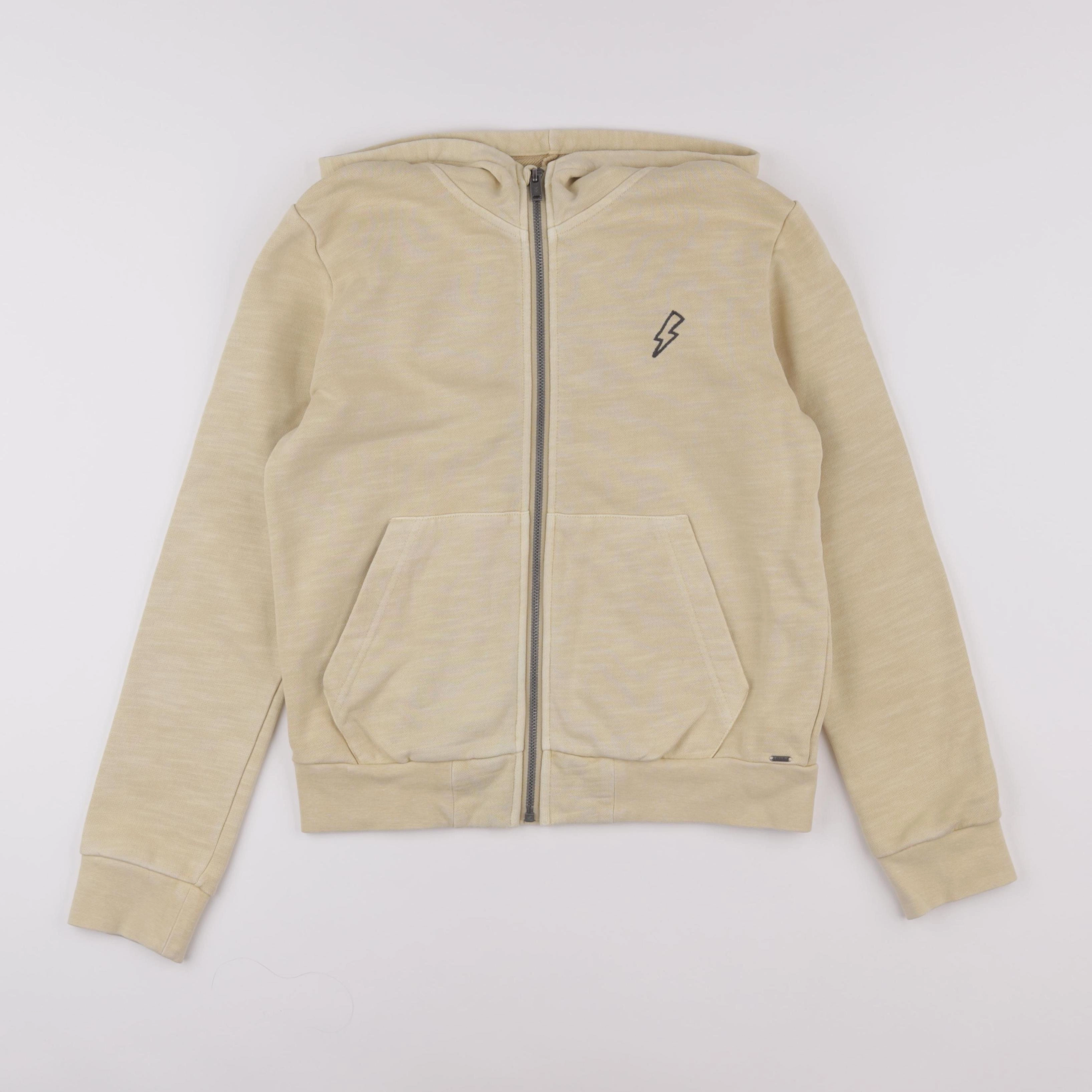 IKKS - sweat imprimé au dos jaune - 12 ans