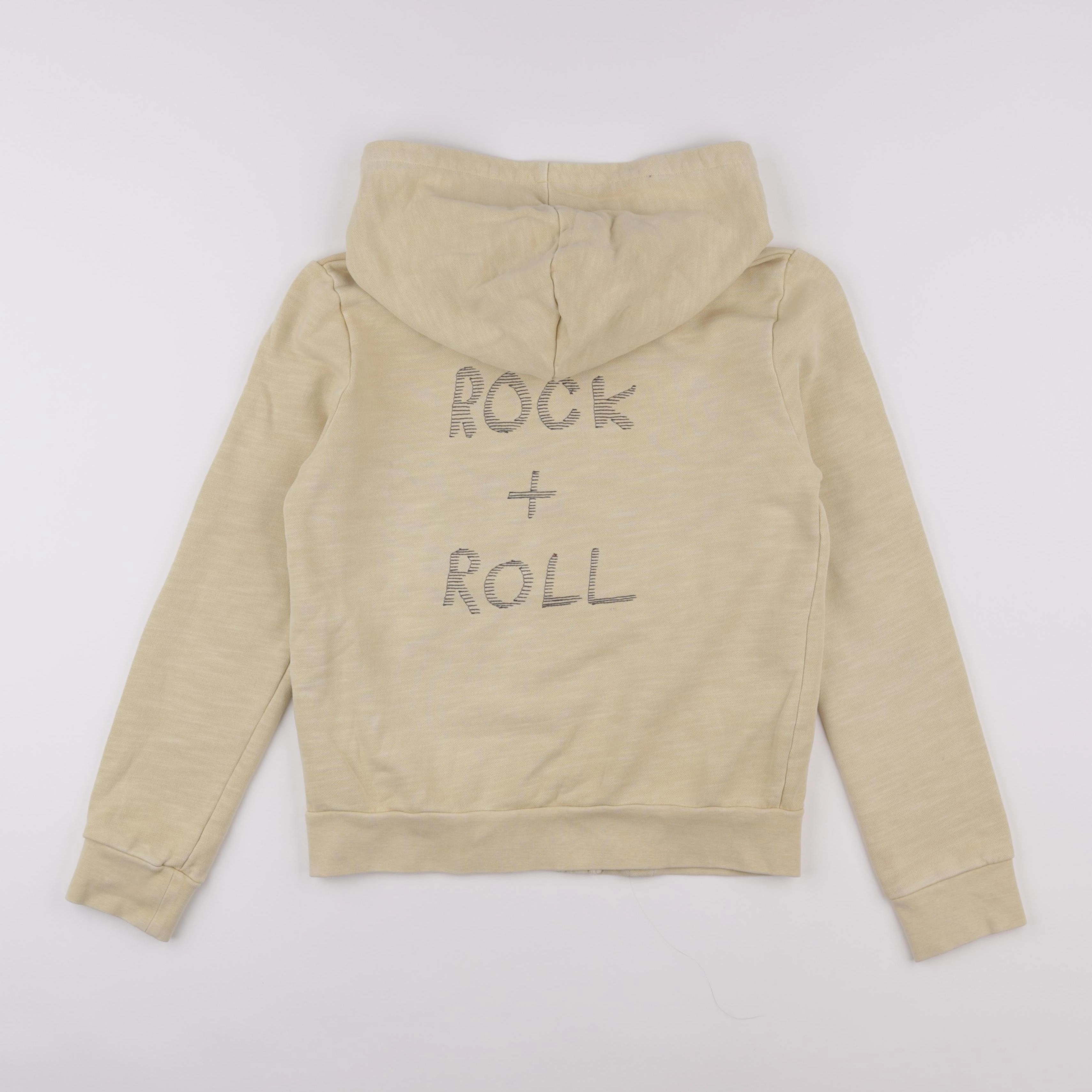 IKKS - sweat imprimé au dos jaune - 12 ans