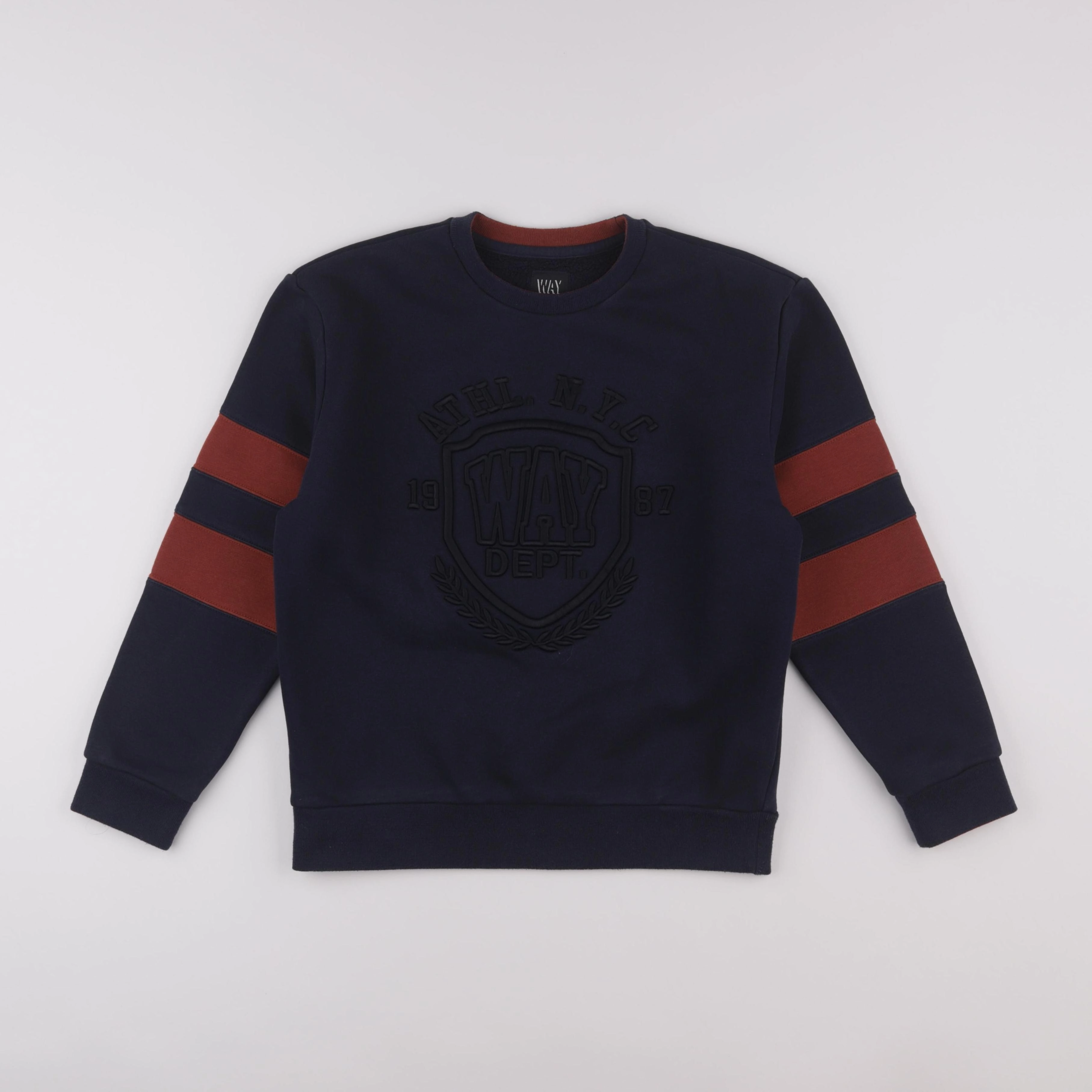 IKKS - sweat bleu - 12 ans
