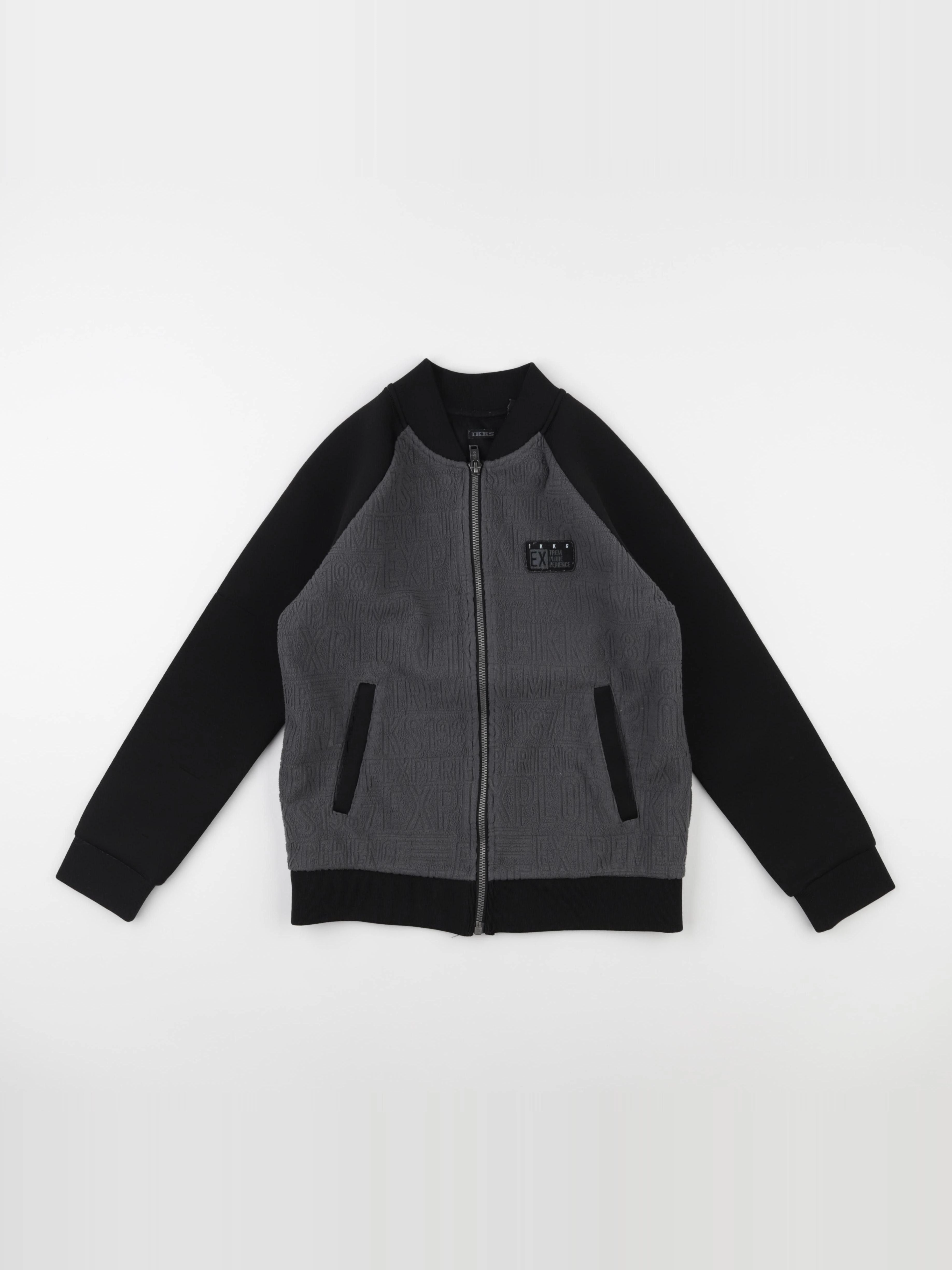 IKKS - veste noir - 10 ans