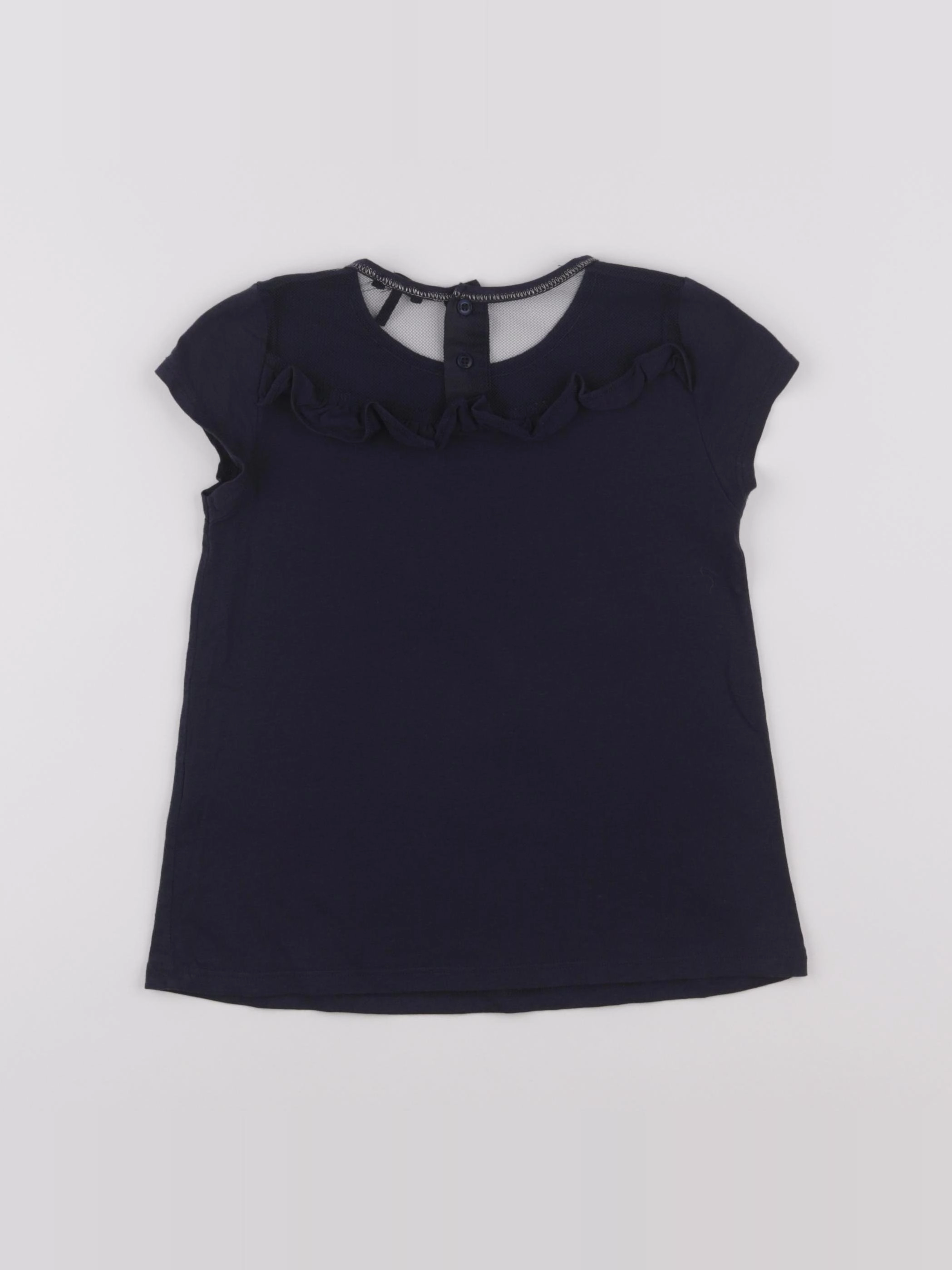 IKKS - tee-shirt bleu - 8 ans