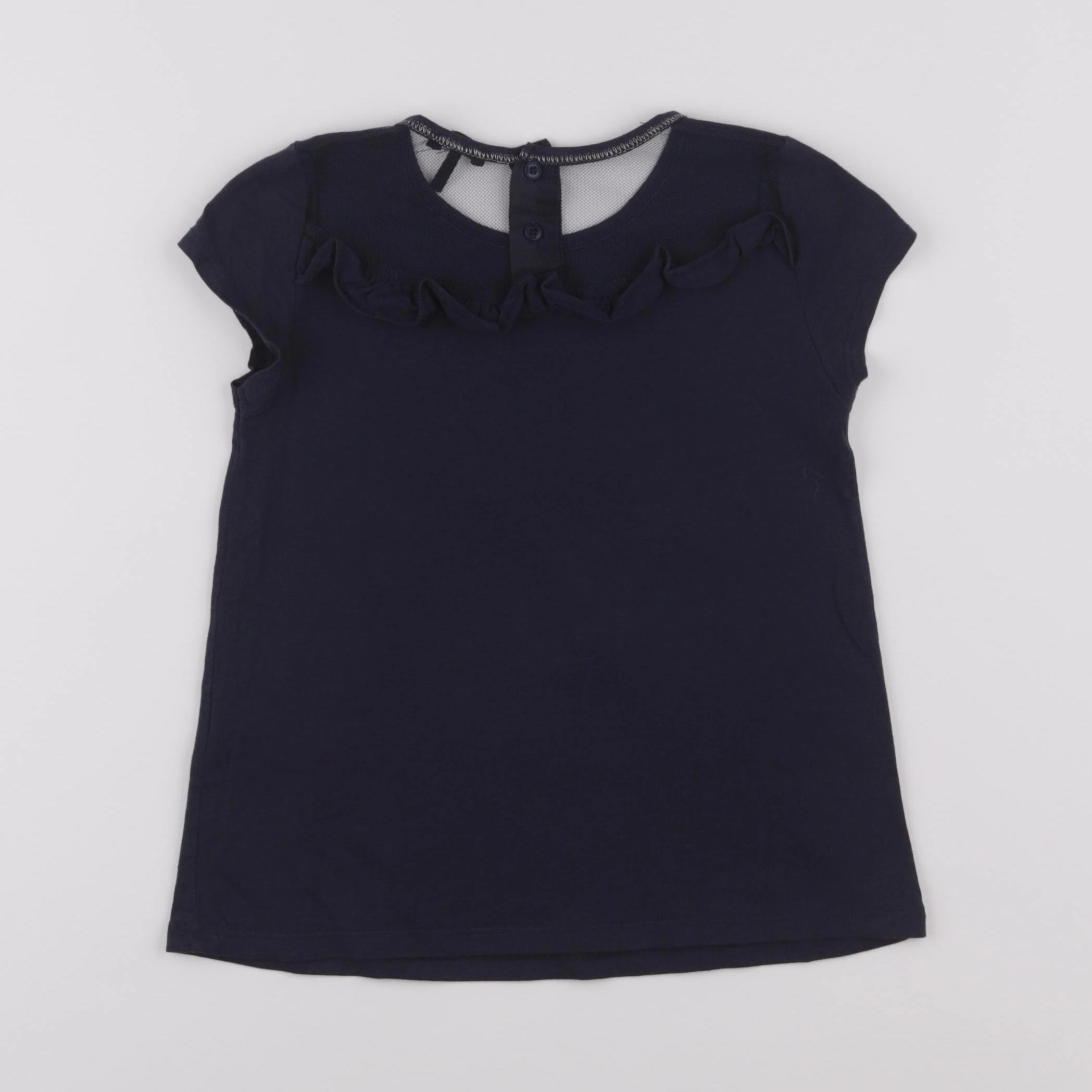 IKKS - tee-shirt bleu - 8 ans