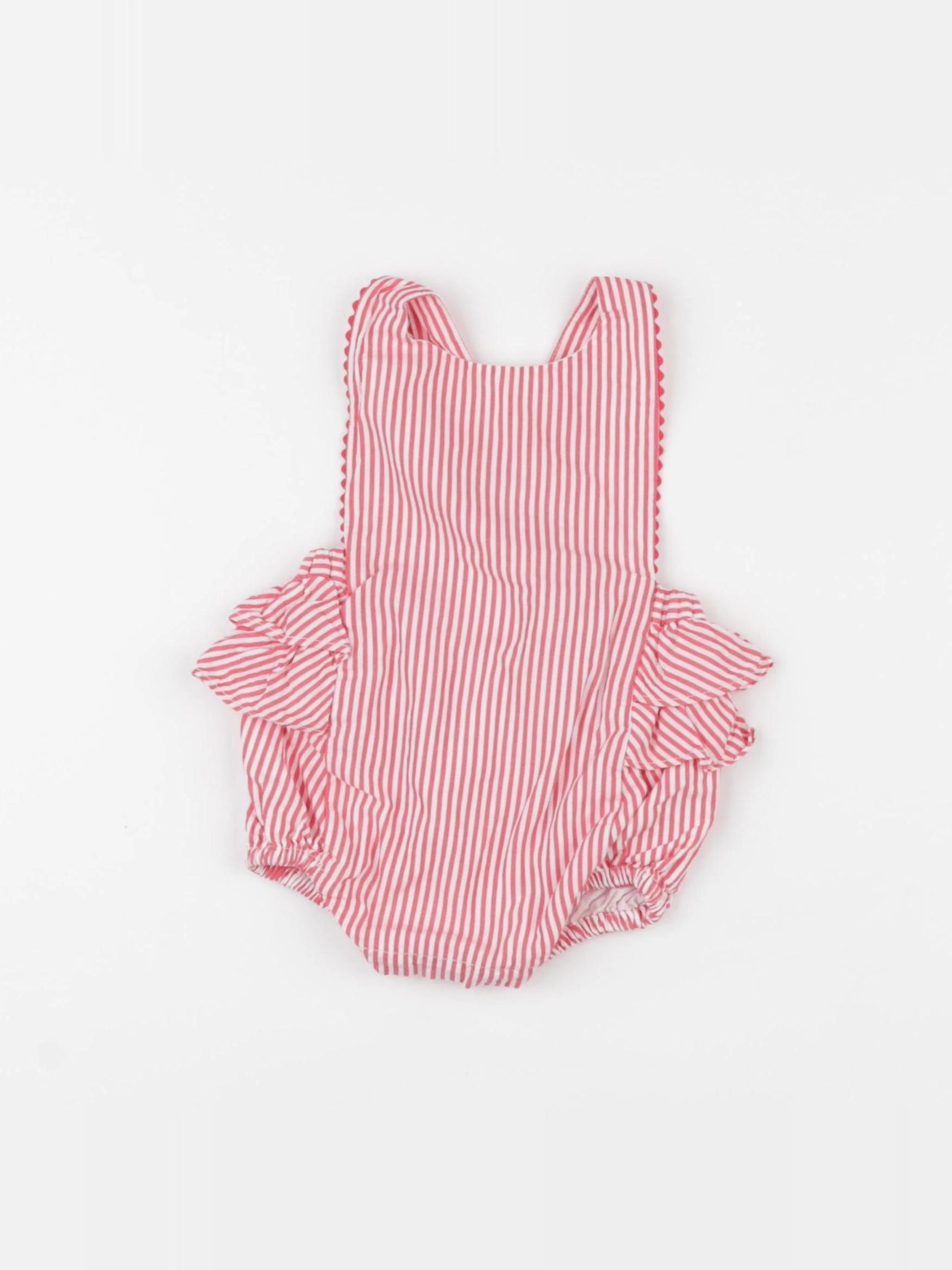 Jacadi - combinaison rose - 3 mois