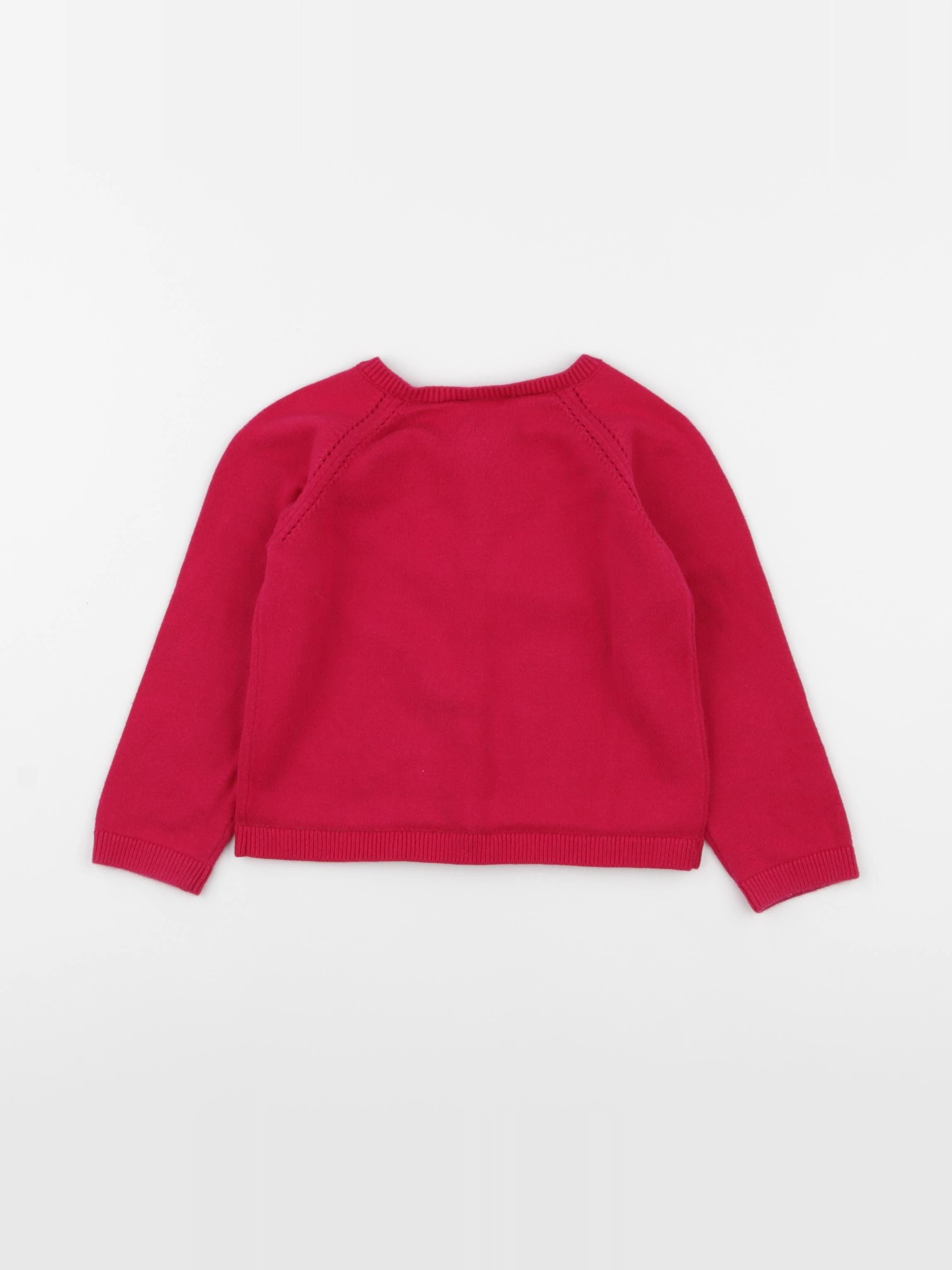 Jacadi - gilet rose - 24 mois