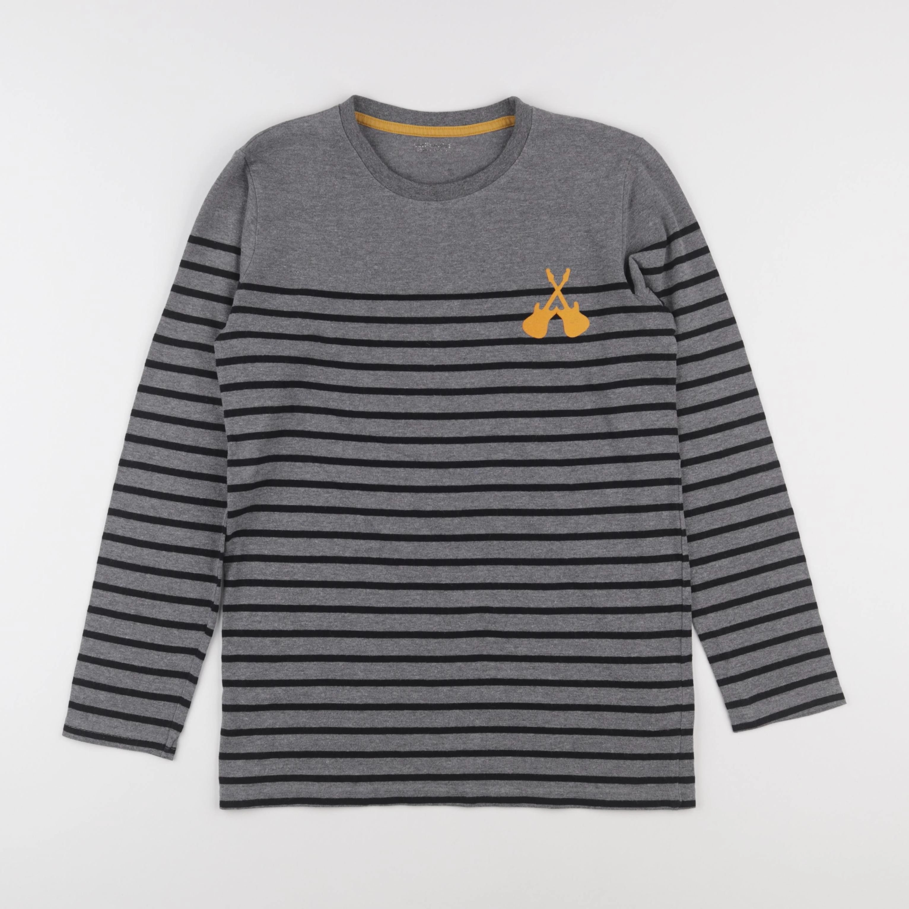 Vertbaudet - tee-shirt gris - 12 ans