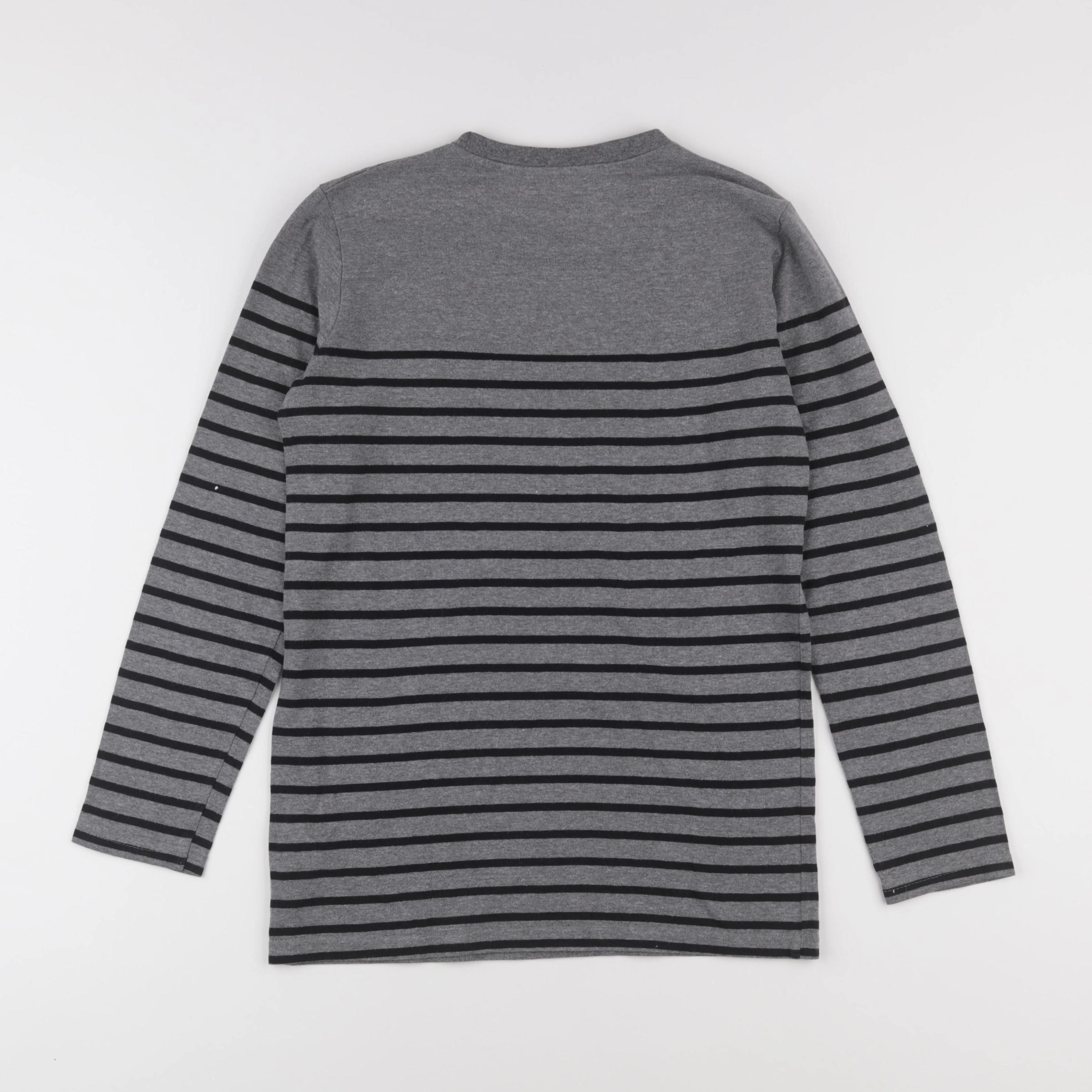 Vertbaudet - tee-shirt gris - 12 ans