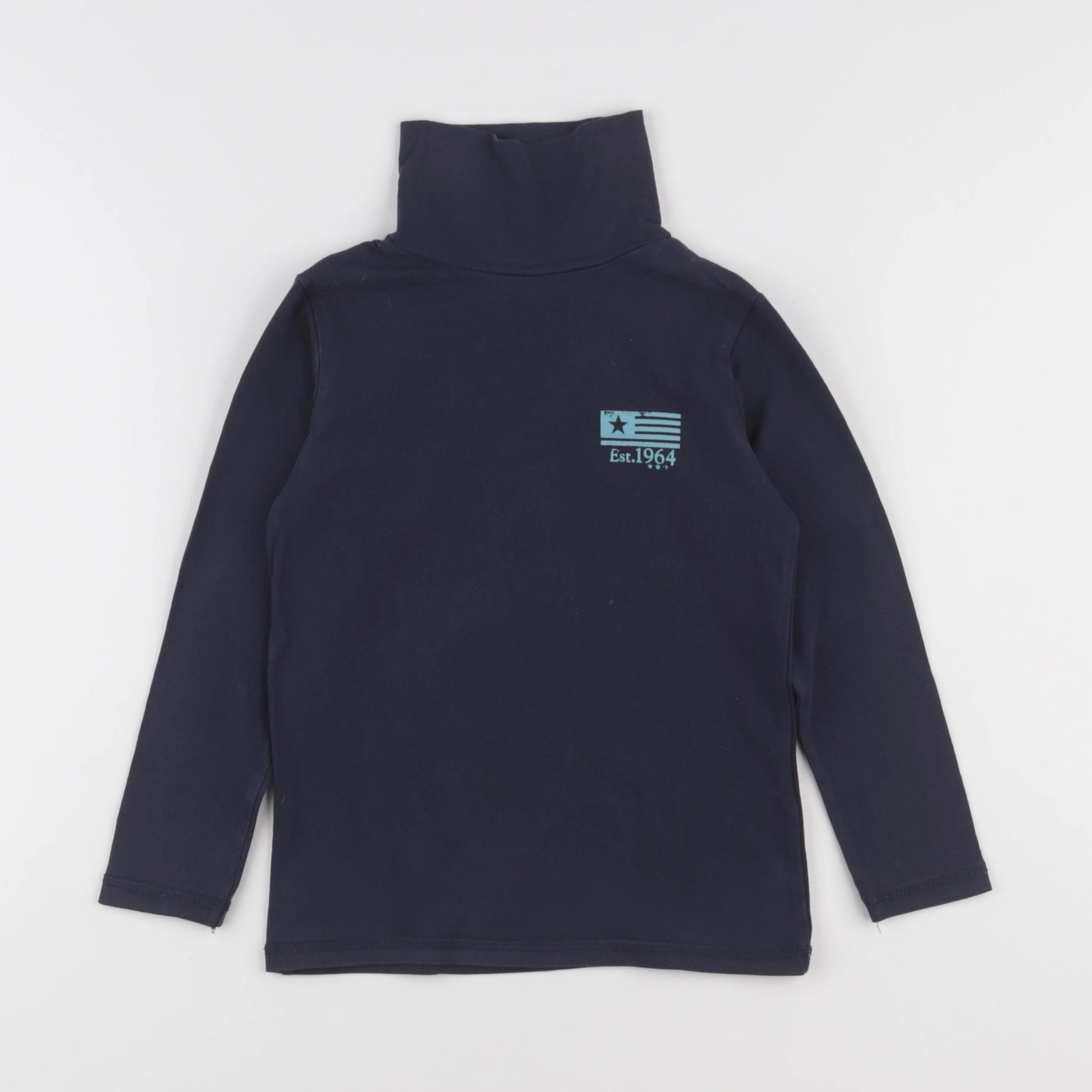 Vertbaudet - sous-pull bleu - 5 ans