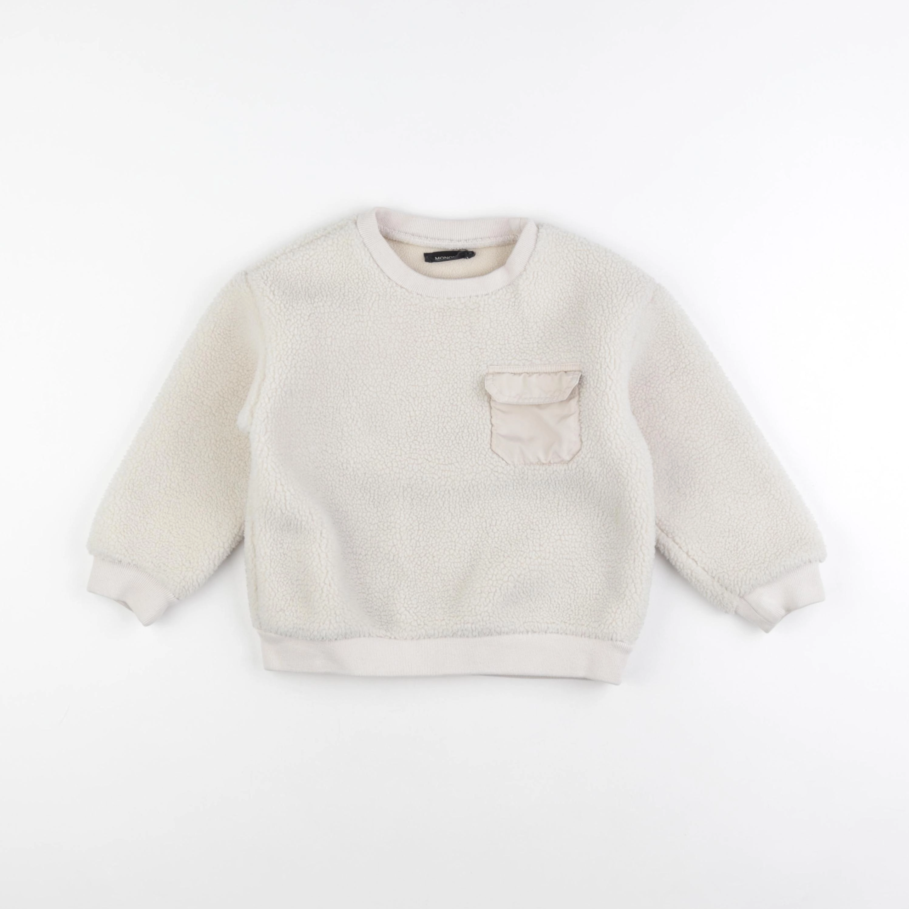 Monoprix - pull beige - 5 ans