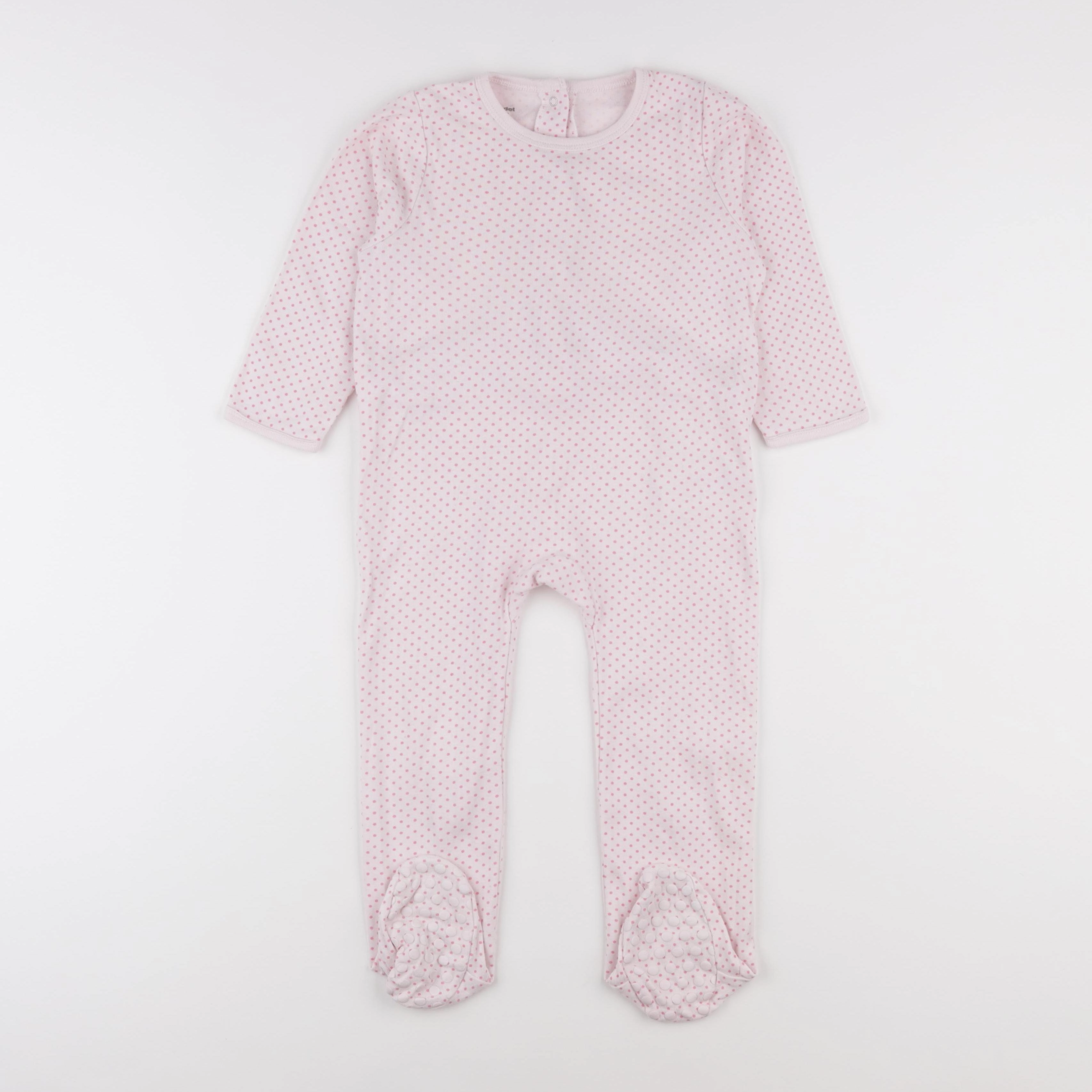 Vertbaudet - pyjama coton rose - 3 ans