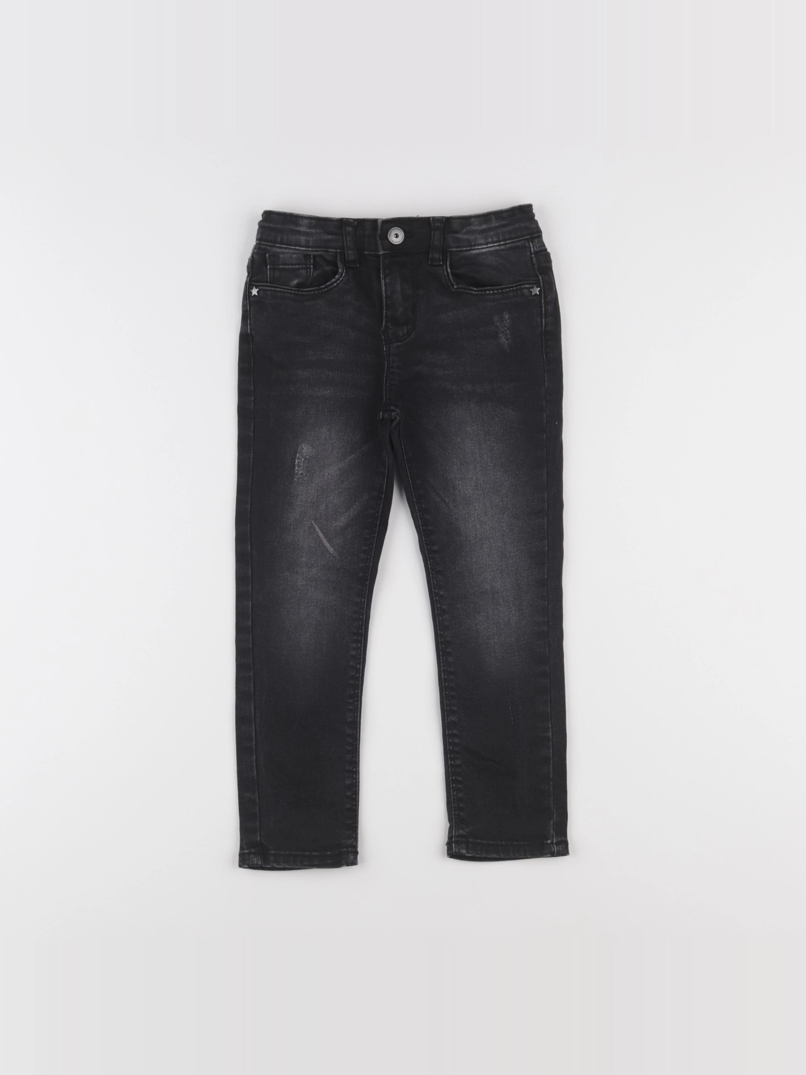 Vertbaudet - jean gris - 4 ans