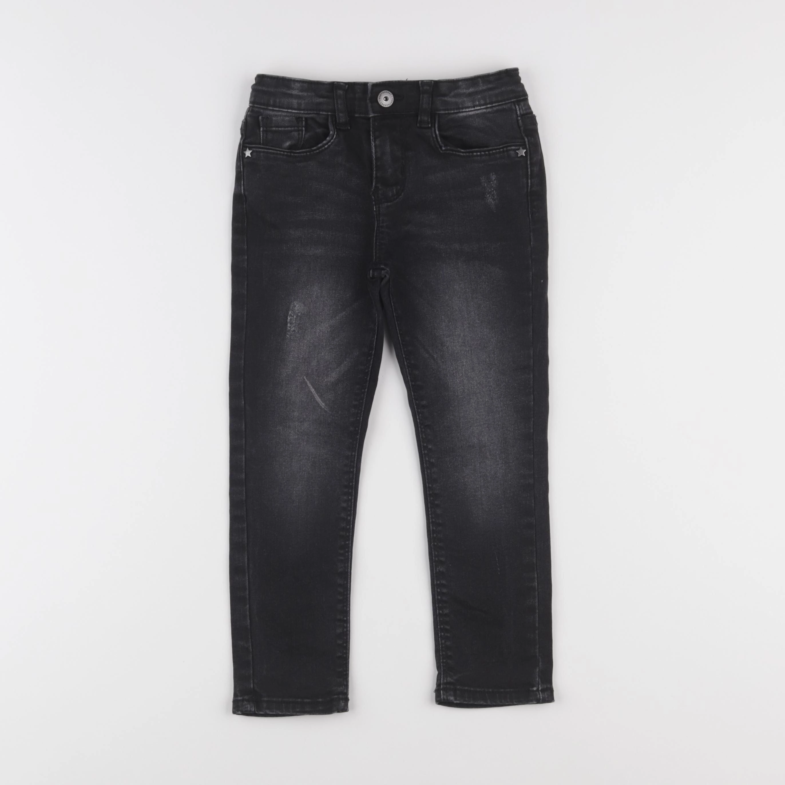 Vertbaudet - jean gris - 4 ans